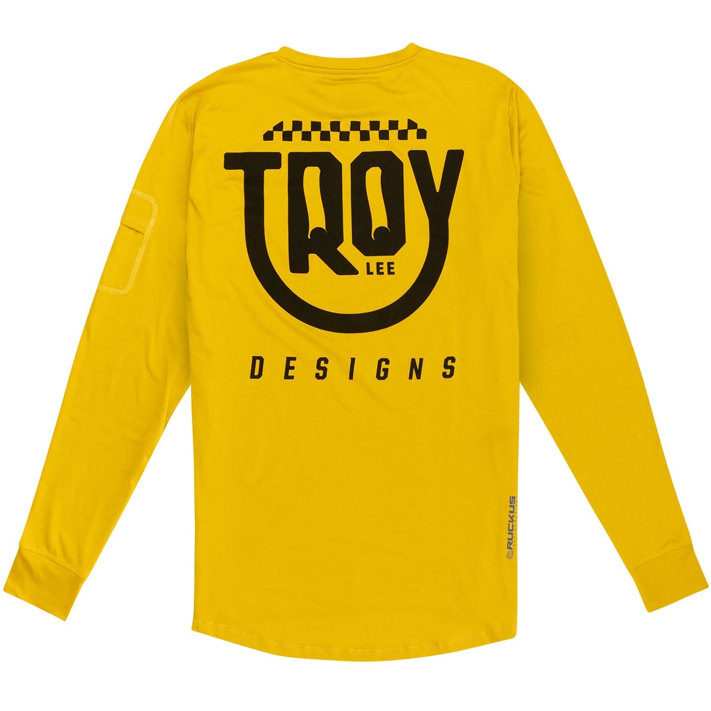 TLD Ruckus Fahr-Langarm-T-Shirt Eyez, Safran