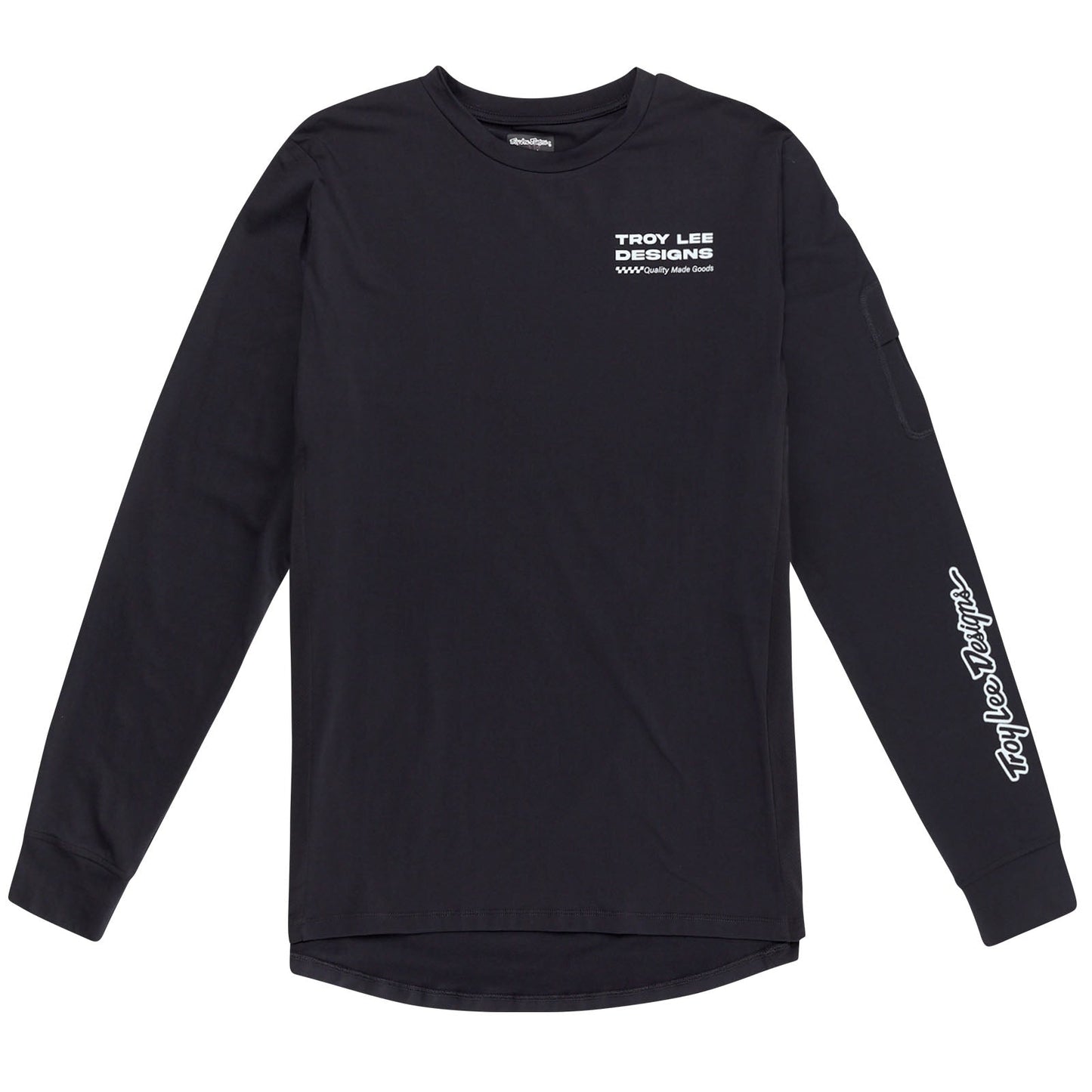 TLD Ruckus Ride Langarm-T-Shirt Factory, Carbon