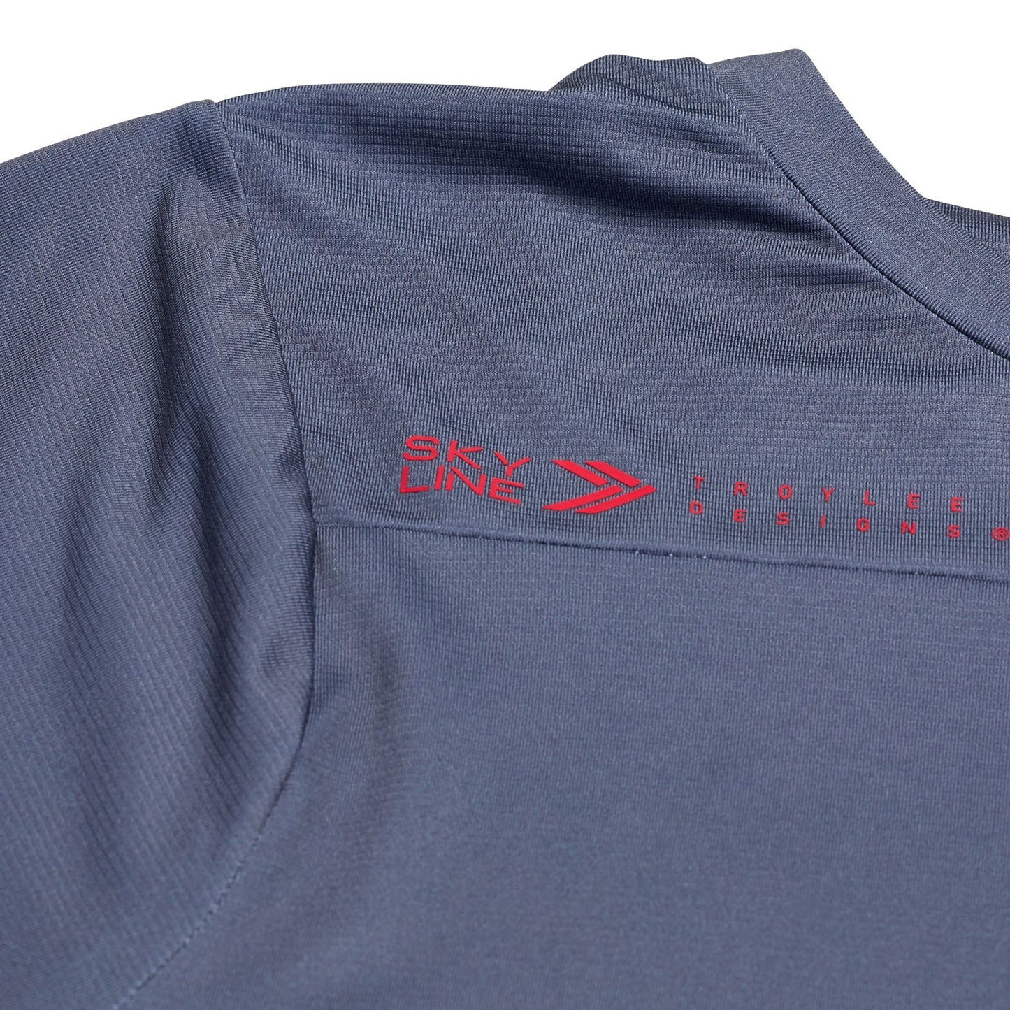 TLD Skyline Kurzarm-Trikot Mono, Stahlblau