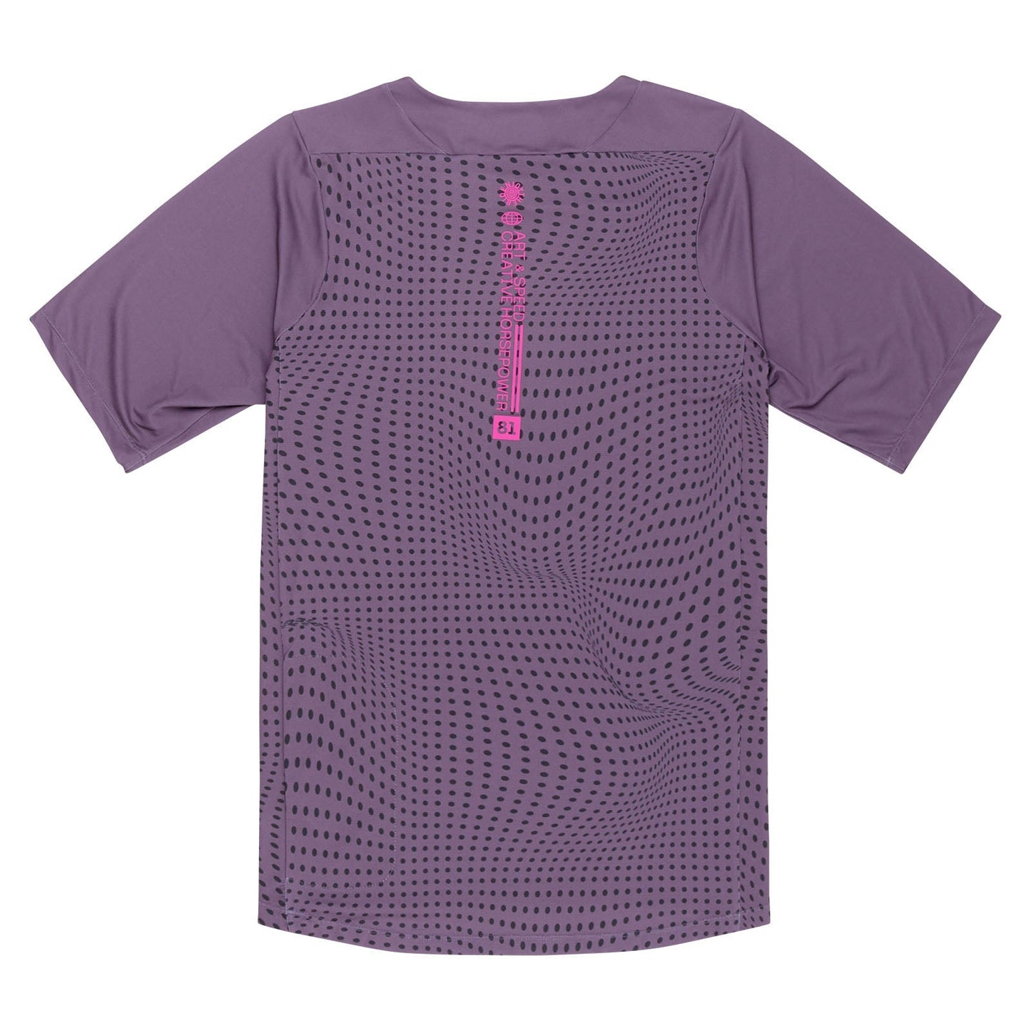 TLD Skyline Kurzarm-Trikot Radioscape, Tief Violett