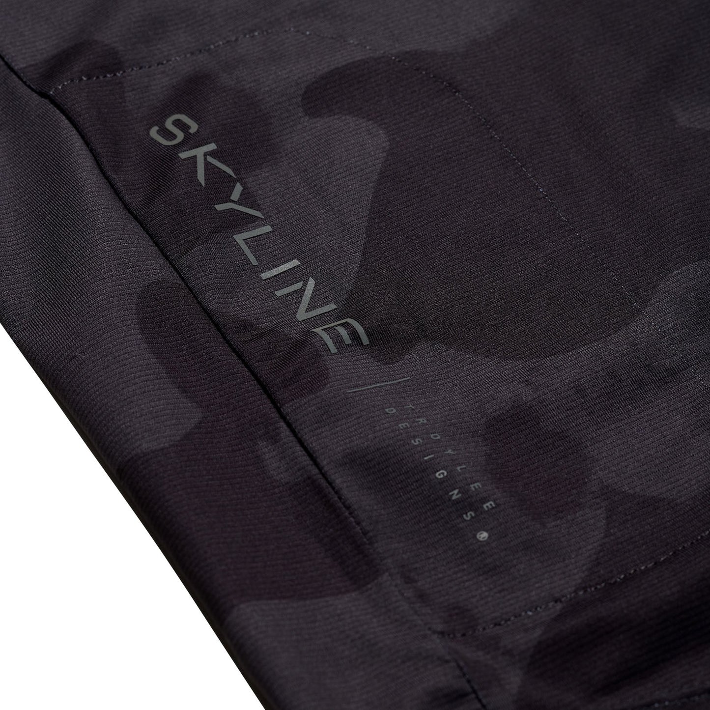 TLD Skyline Kurzarm-Trikot Scrubland, Schwarz