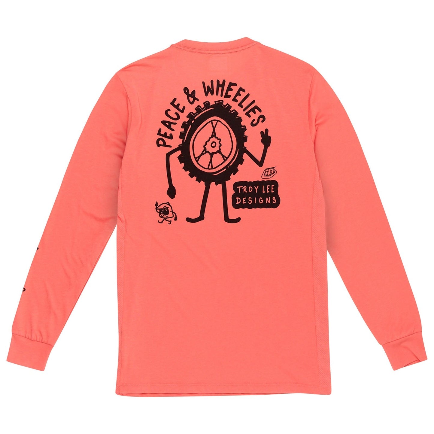TLD Skyline Fahr-Langarm-T-Shirt P&W, Melone