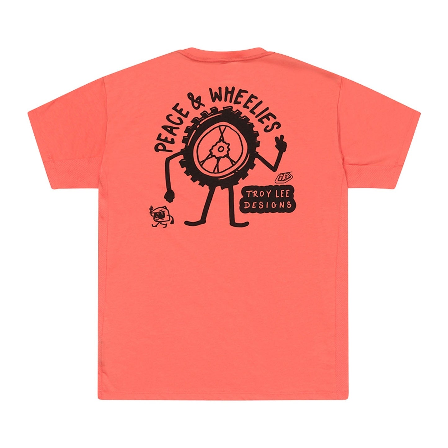 TLD Skyline Fahr-Kurzarm-T-Shirt P&W, Melone