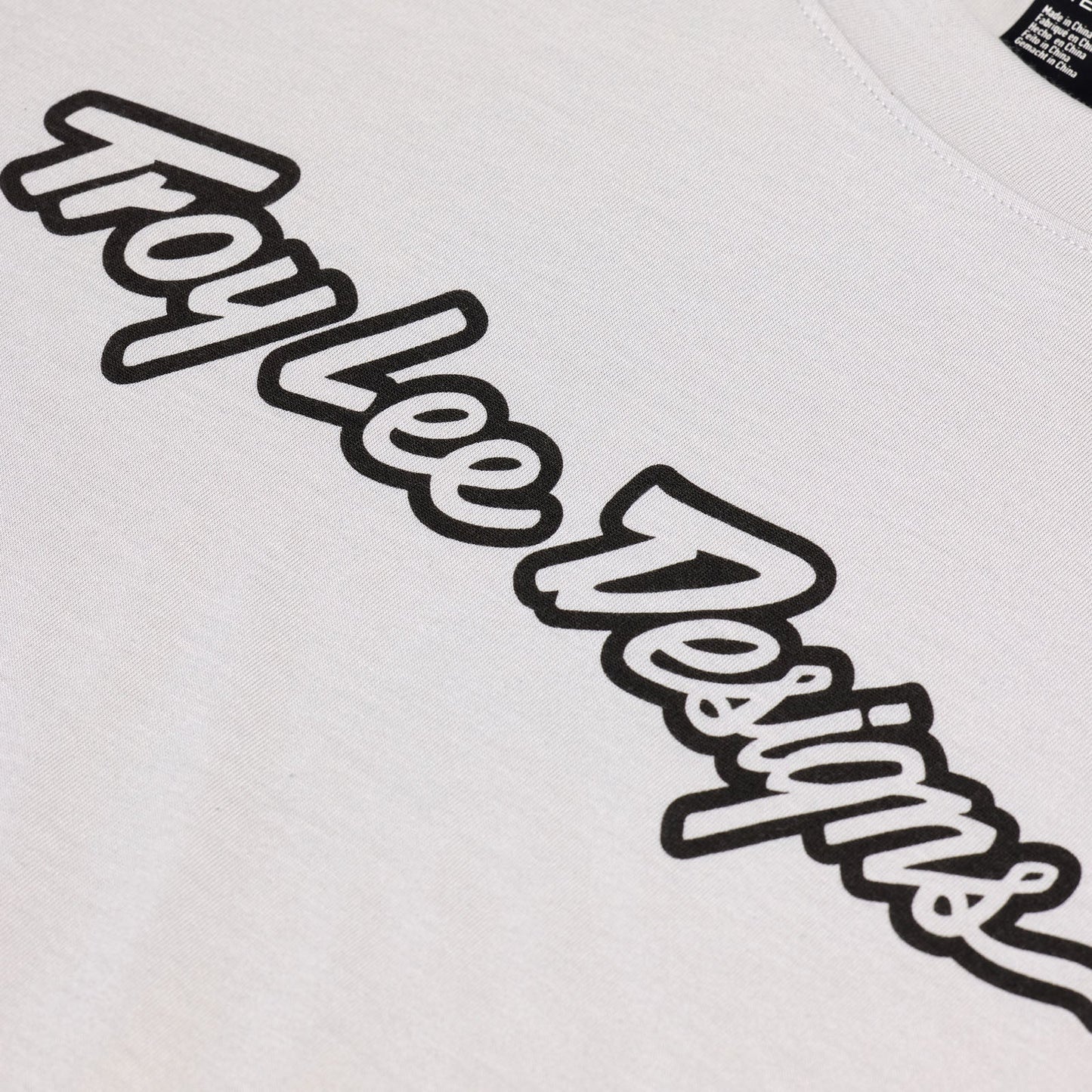 TLD Skyline Fahr-Kurzarm-T-Shirt Signature, Dunstgrau
