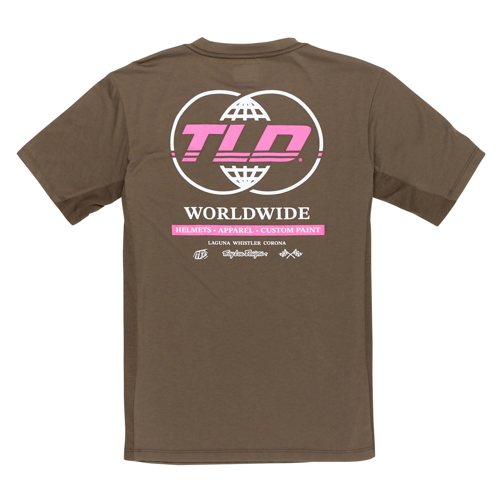 TLD Skyline Short Sleeve Ride Tee Worldwide Caper