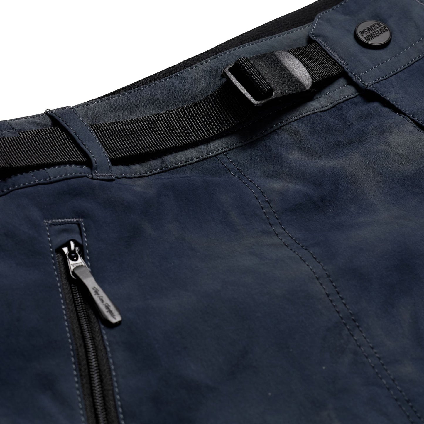 TLD Skyline Trail-Shorts mit Liner Washed Out, Regenwolkengrau