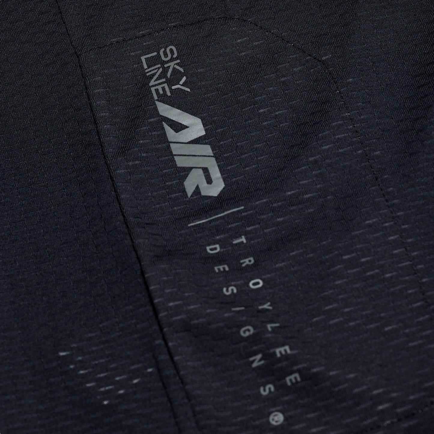 TLD Skyline Air Langarm-Trikot Mono, Schwarz