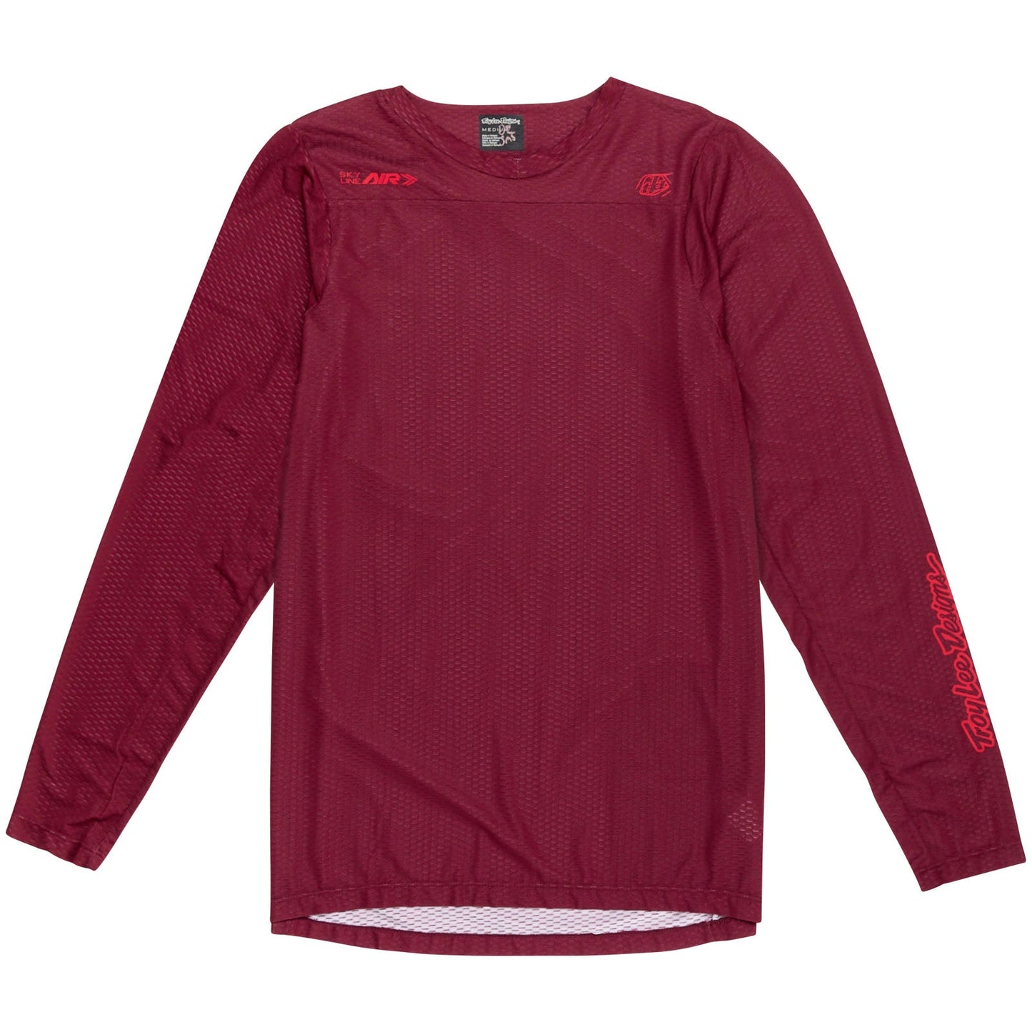 TLD Skyline Air Langarm-Trikot Mono, Ochsenblut