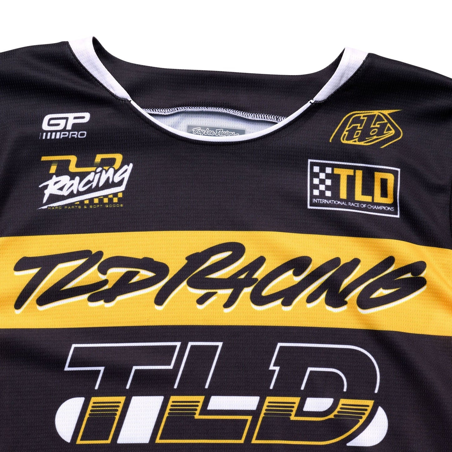 TLD GP Pro-Trikot Fünfzig-50, Schwarz/Gold