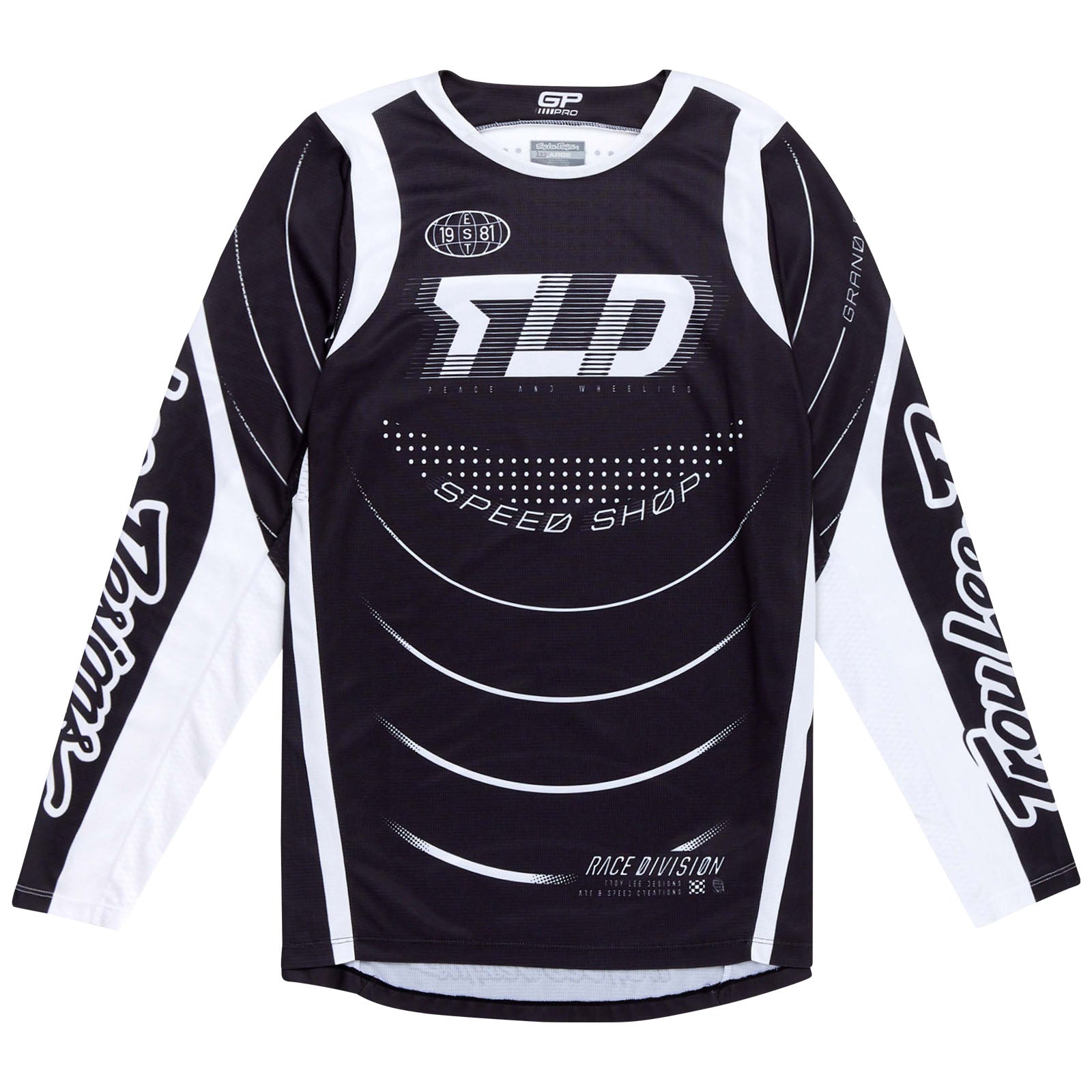TLD GP Pro Jersey Spun Black