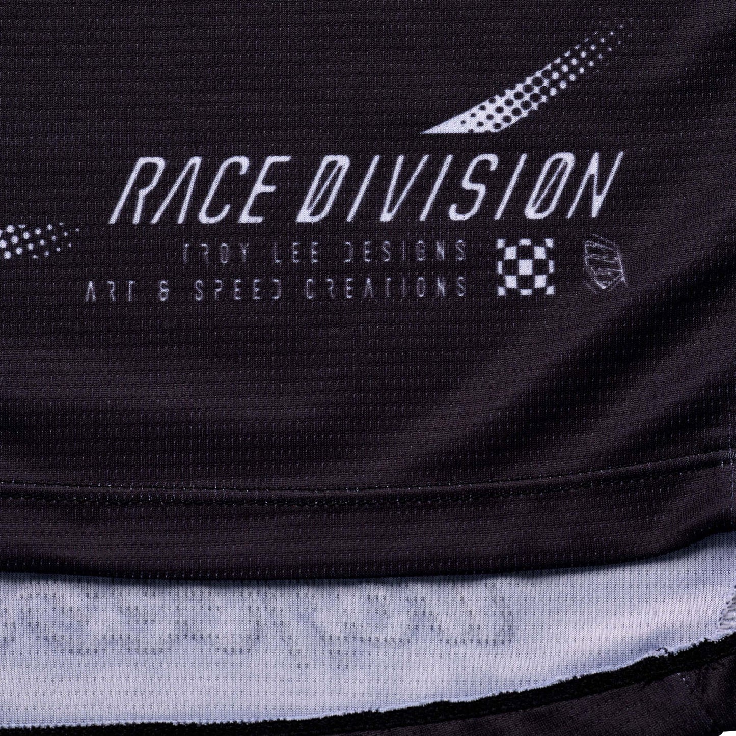 TLD GP Pro-Trikot Spun, Schwarz