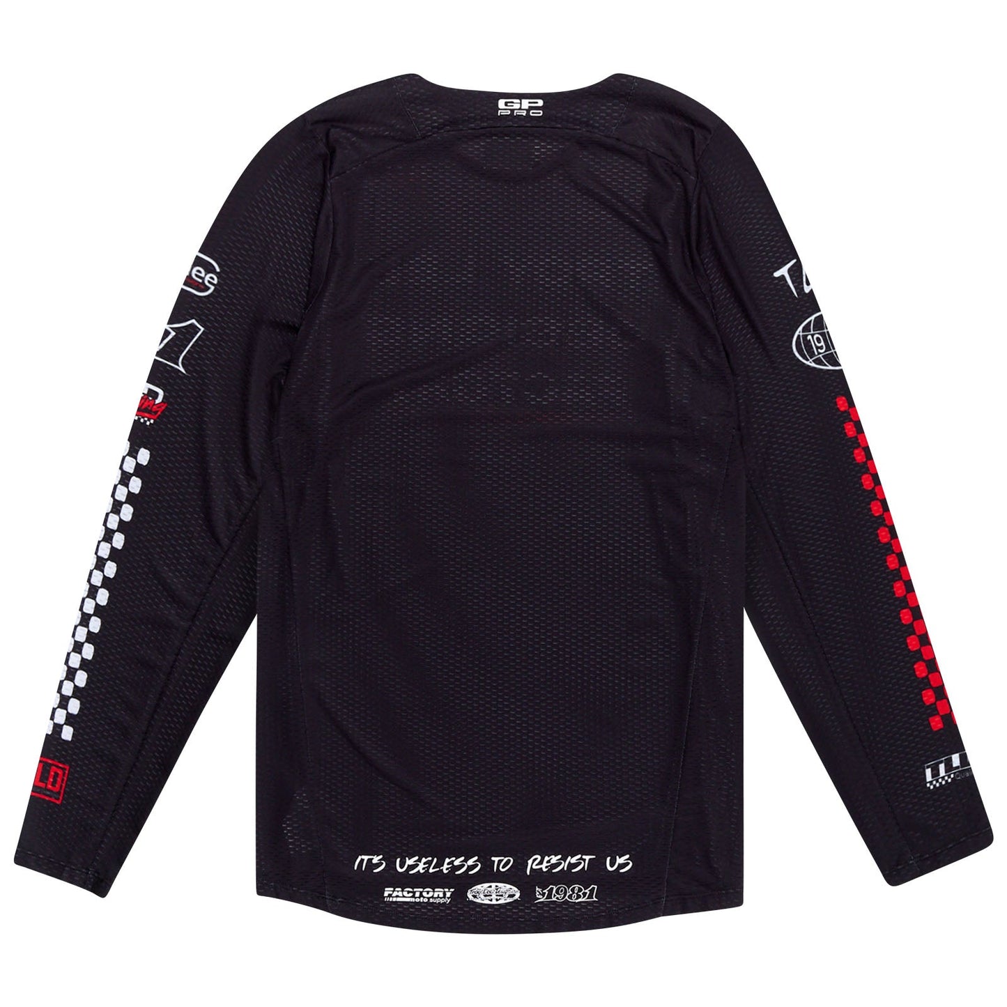 TLD GP Pro Air-Trikot Factory, Schwarz