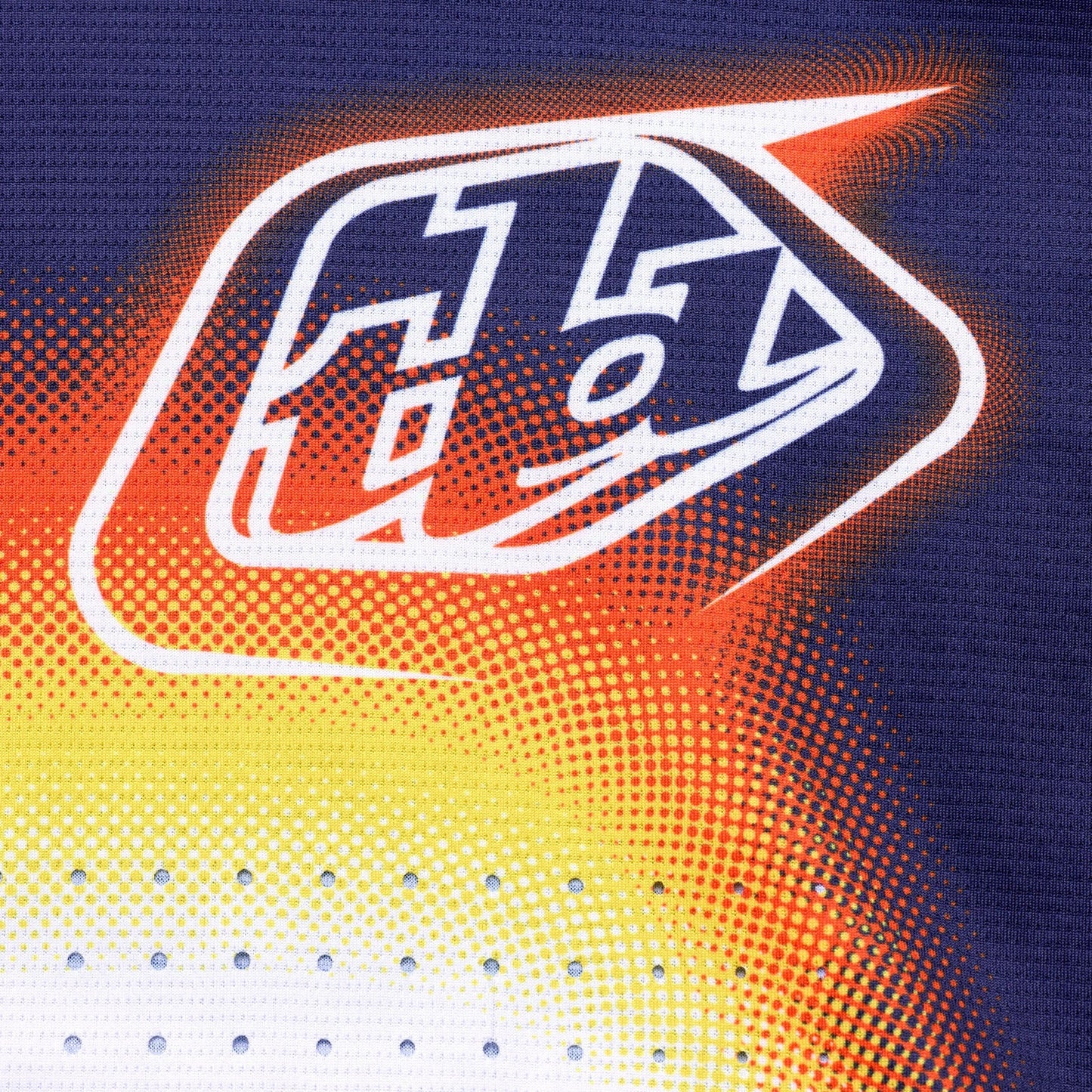 TLD SE Pro-Trikot Array, Weiß/Navy