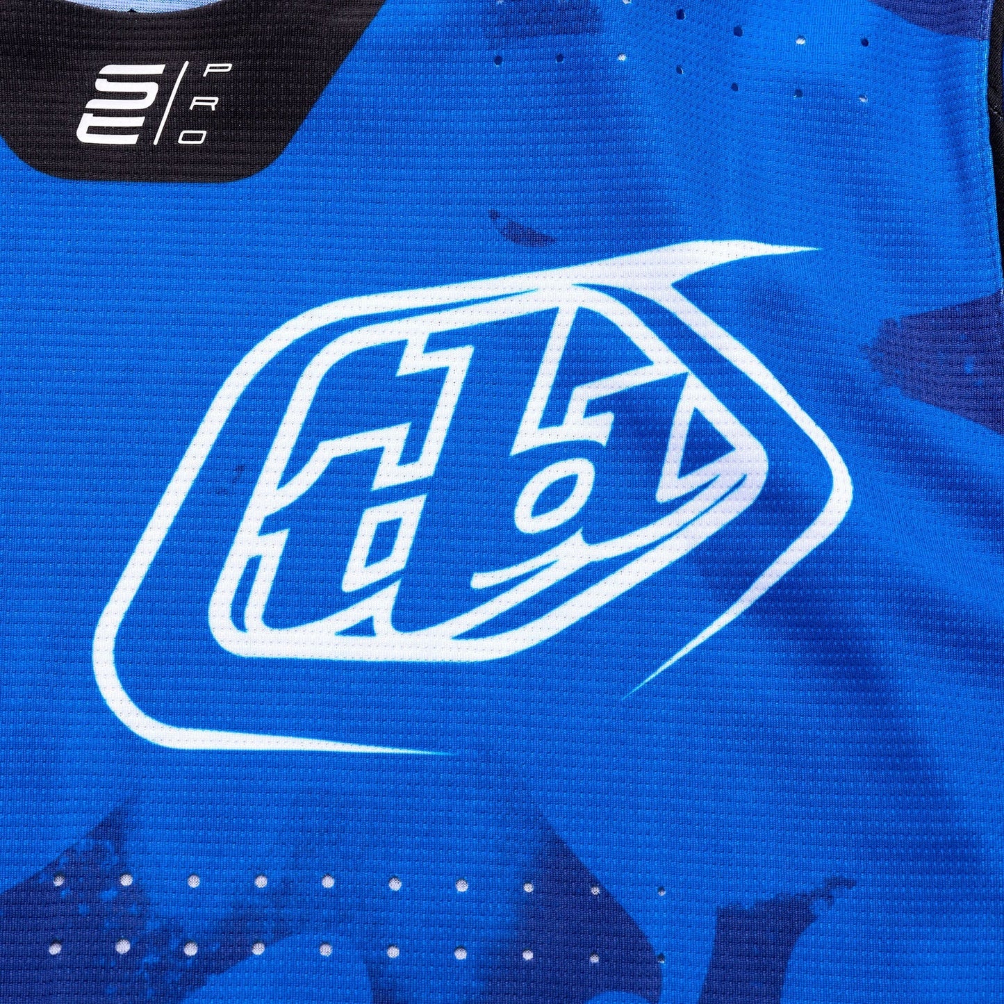 TLD SE Pro-Trikot Blotted, Hellblau