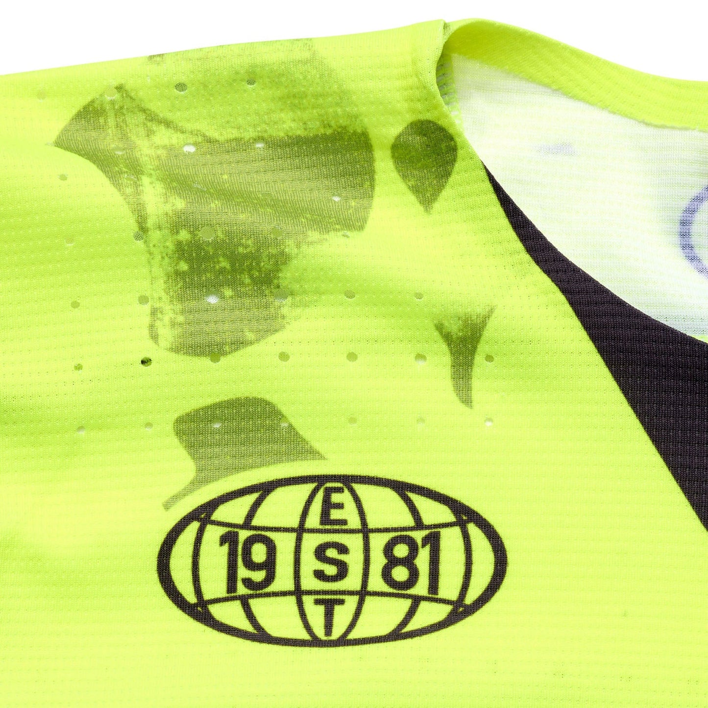 TLD SE Pro-Trikot Blotted, Flo Yellow