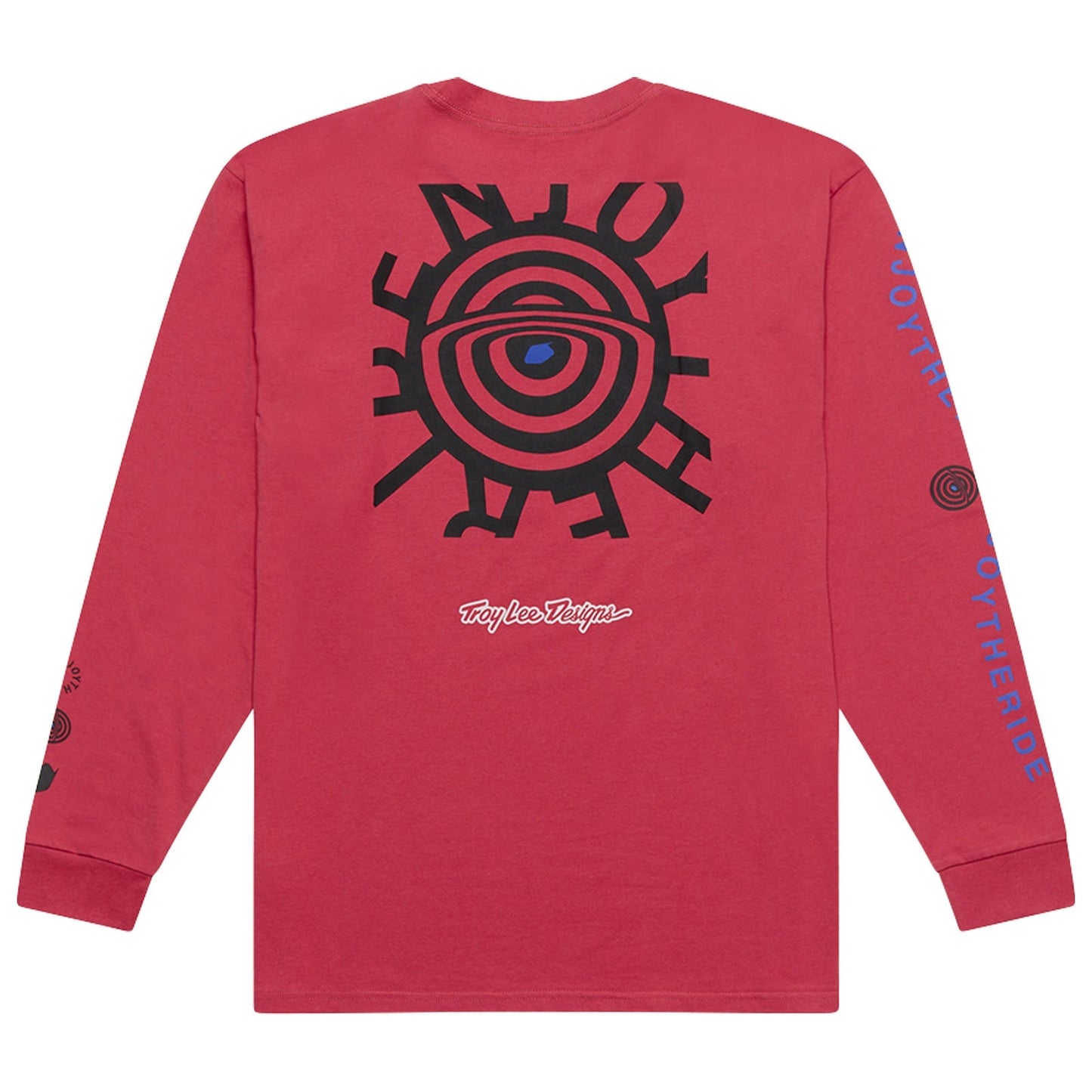 TLD Enjoy-Langarm-T‑Shirt, Fuchsia