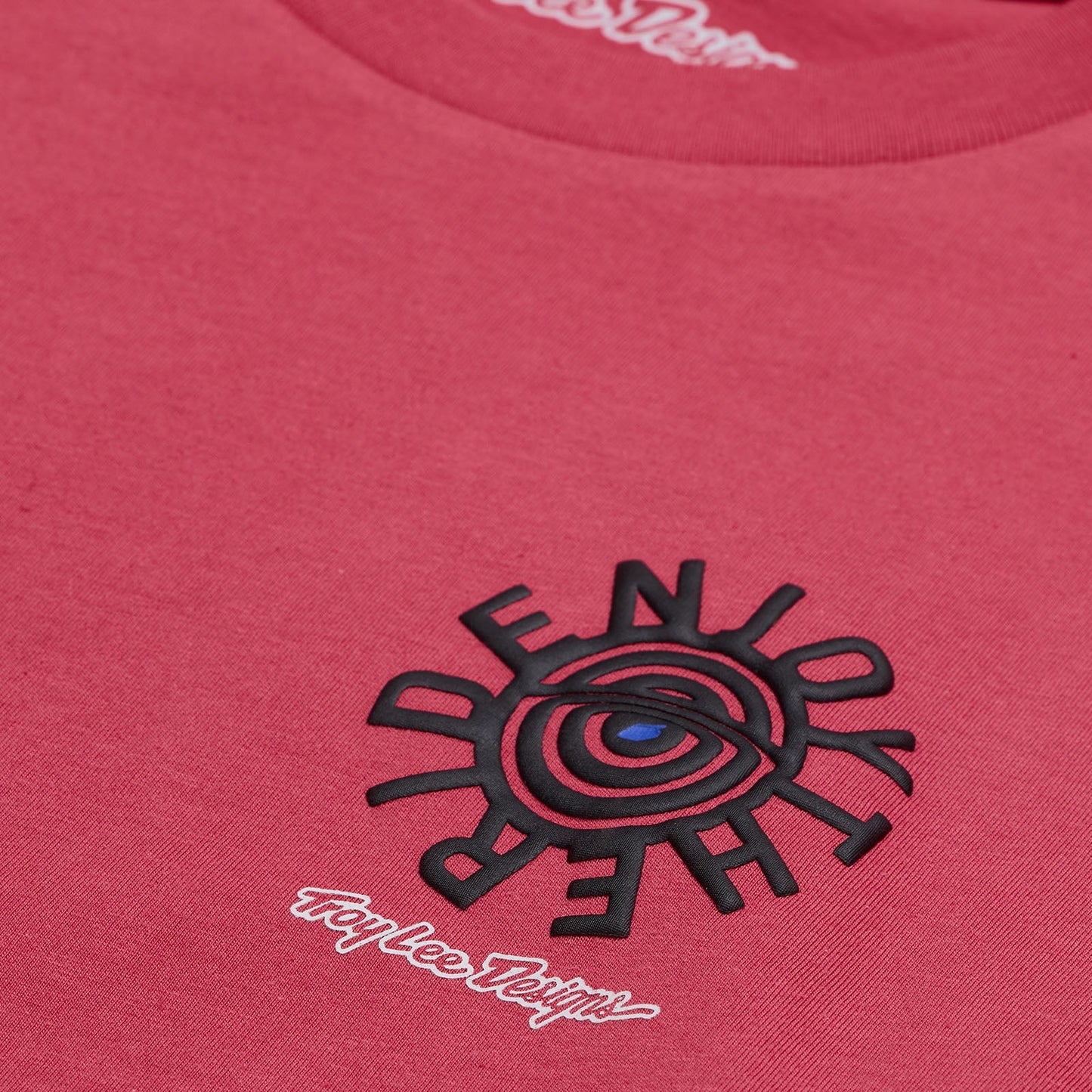 TLD Enjoy-Langarm-T‑Shirt, Fuchsia