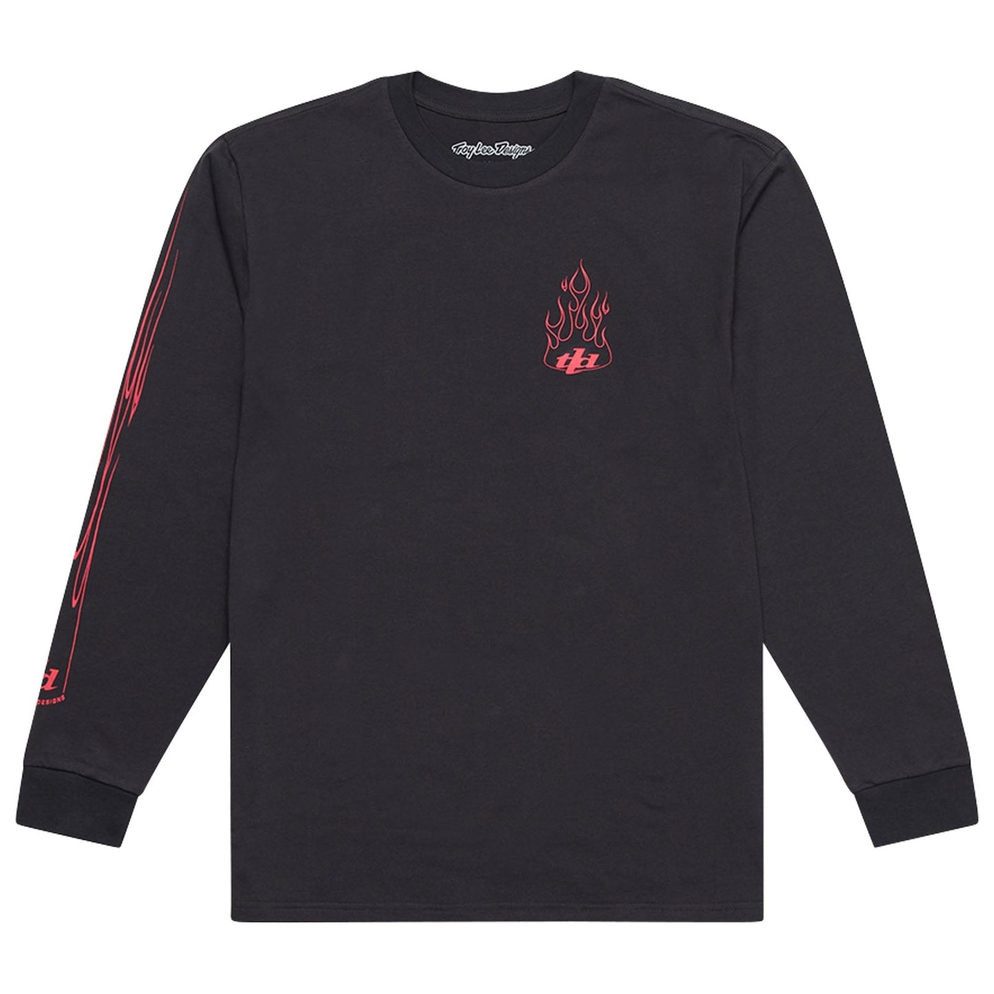 TLD Torched-Langarm-T‑Shirt, Carbon