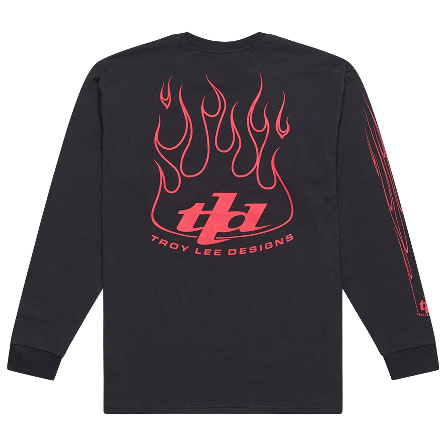 TLD Torched-Langarm-T‑Shirt, Carbon