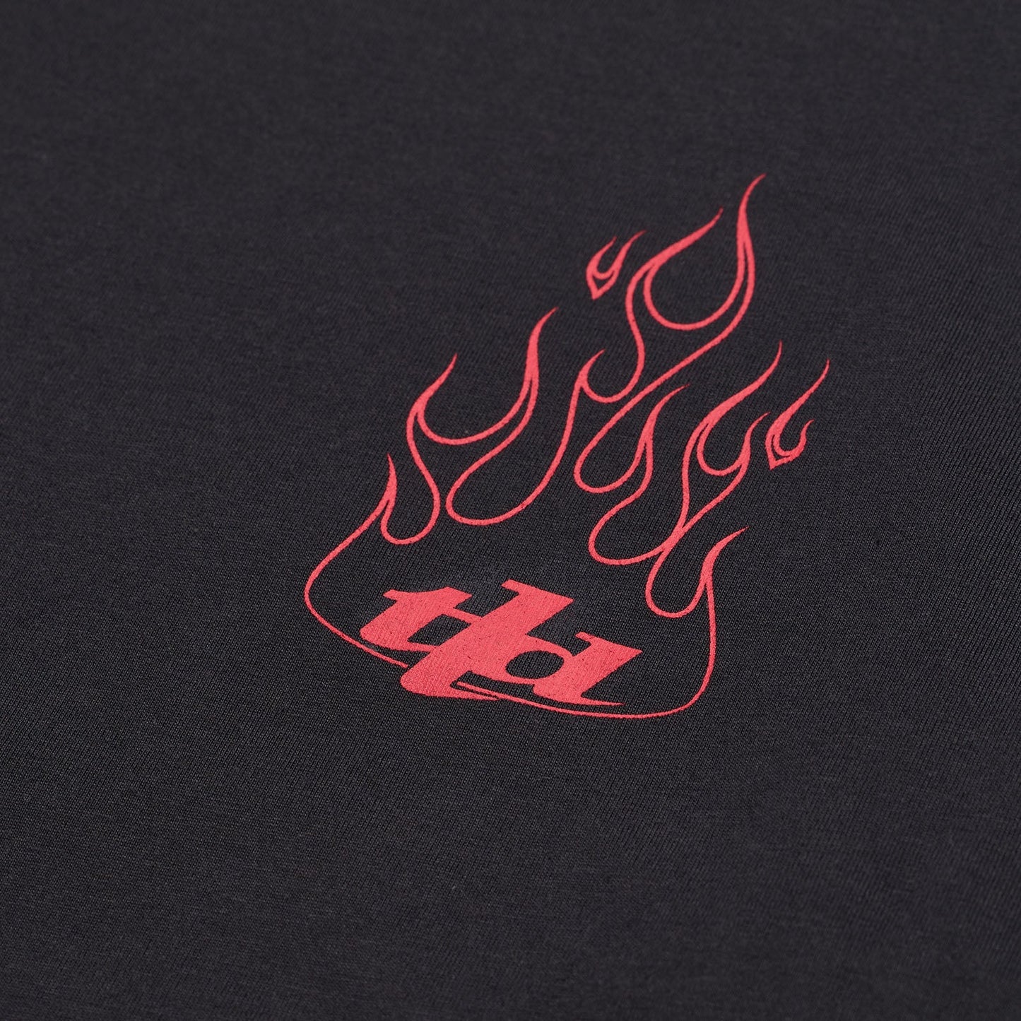 TLD Torched-Langarm-T‑Shirt, Carbon