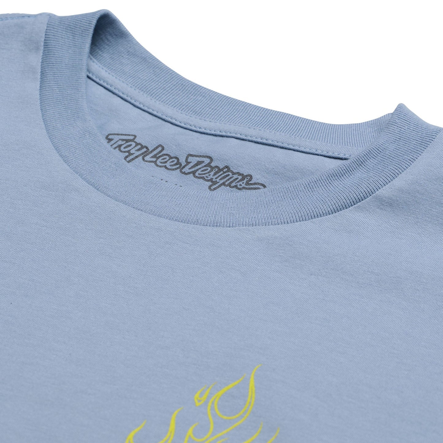TLD Torched-Langarm-T‑Shirt, Smoke Blue