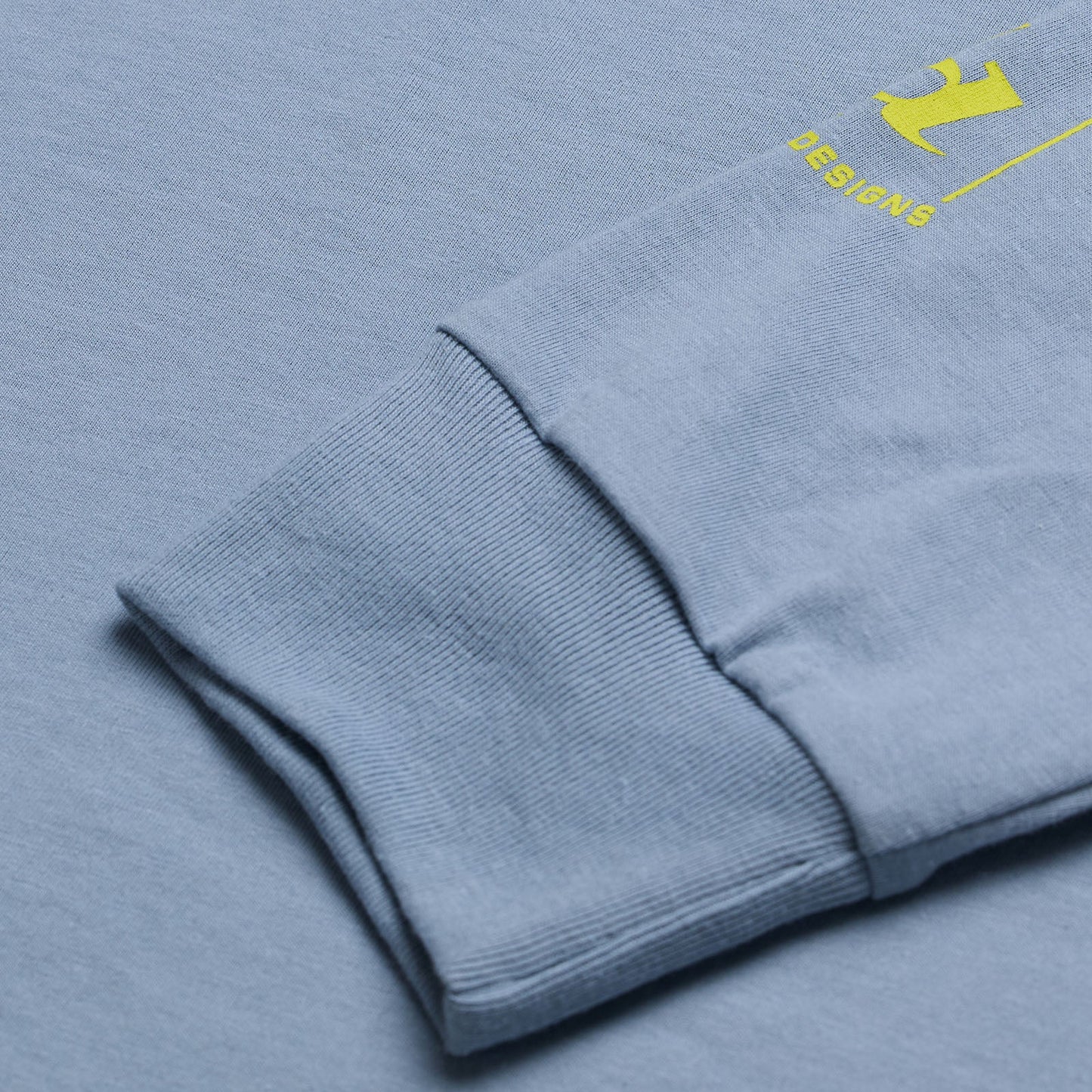 TLD Torched-Langarm-T‑Shirt, Smoke Blue