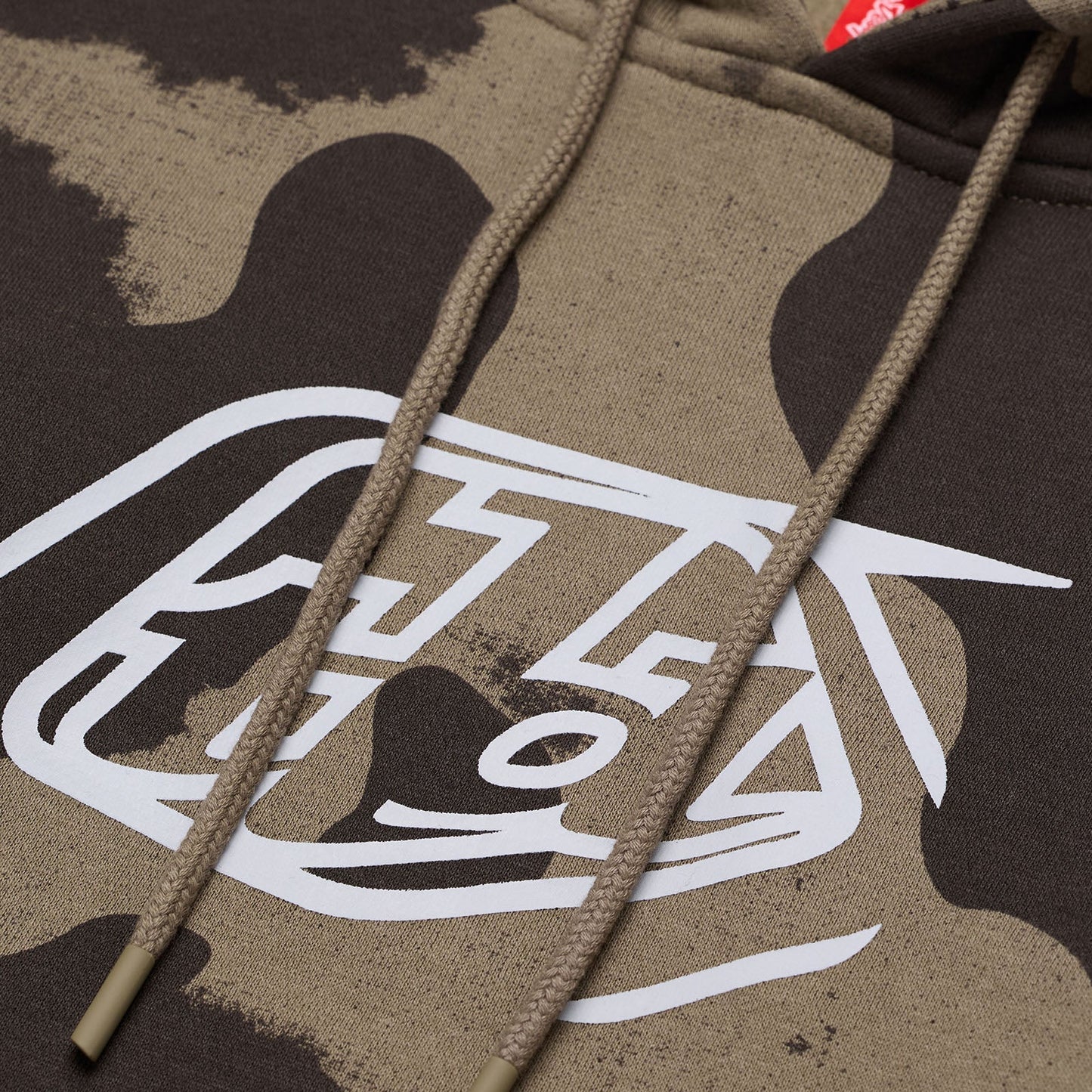 TLD Badge-Hoodie, Olive Camo
