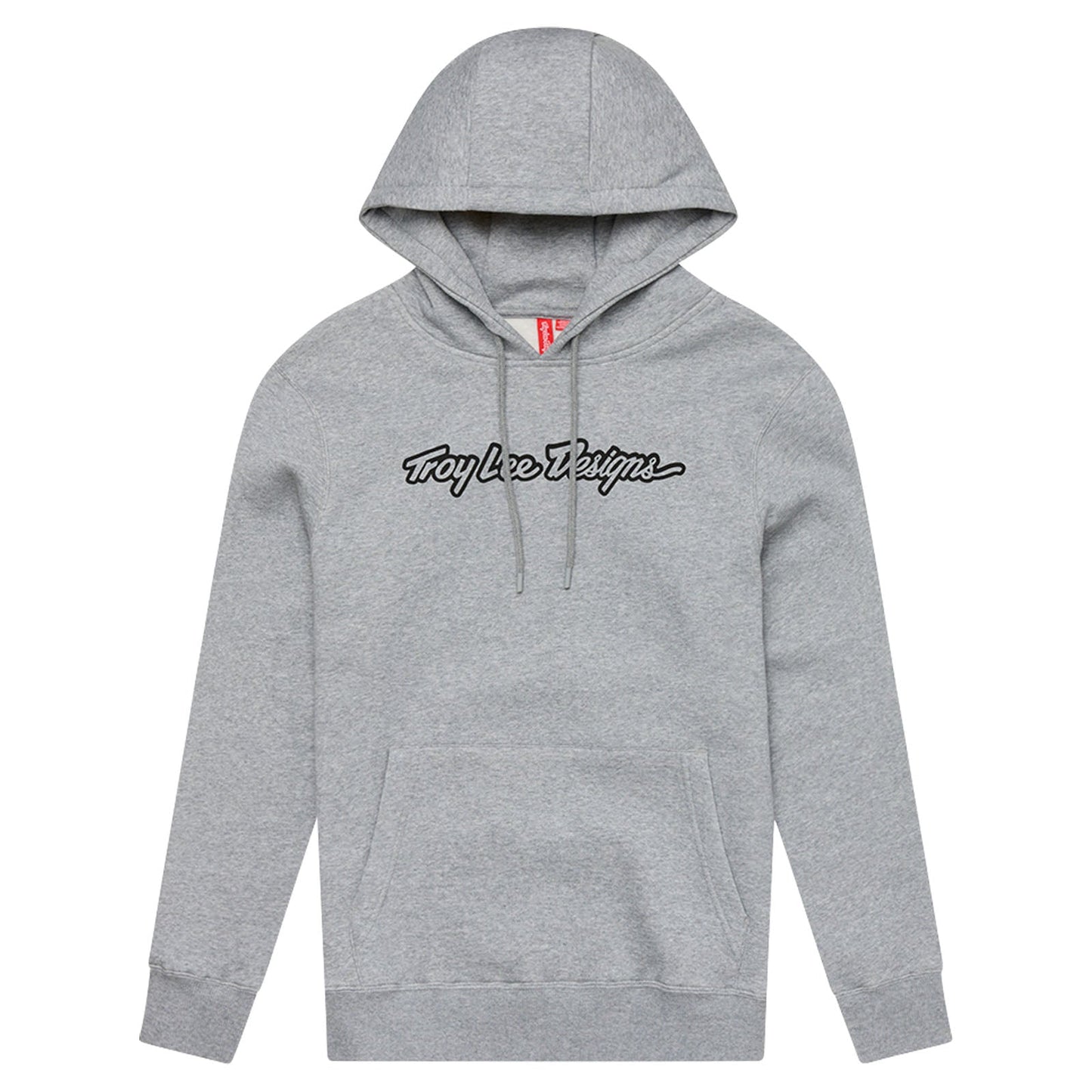 TLD Signature-Hoodie, Grey Heather