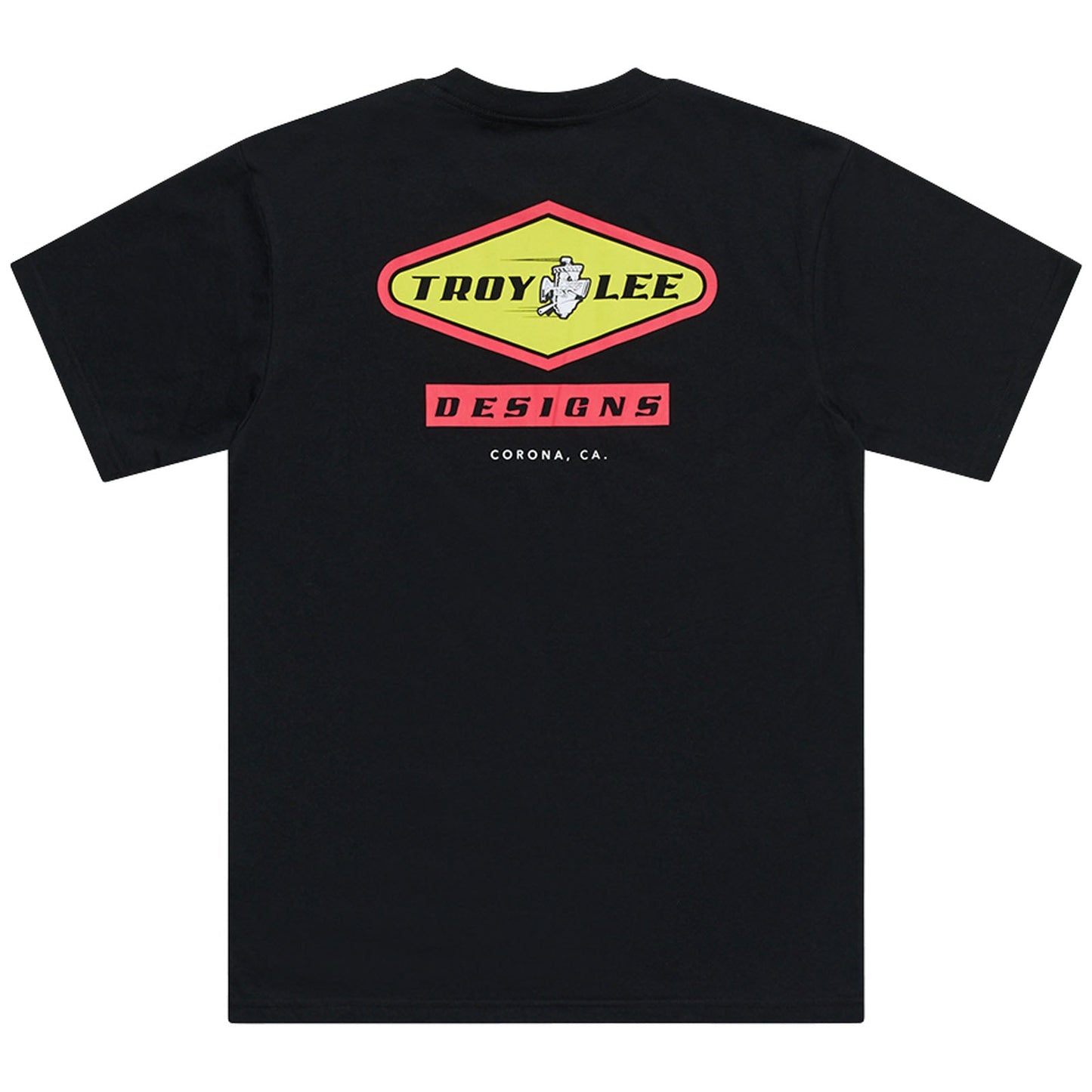 TLD Carb-Kurzarm-T-Shirt, Schwarz