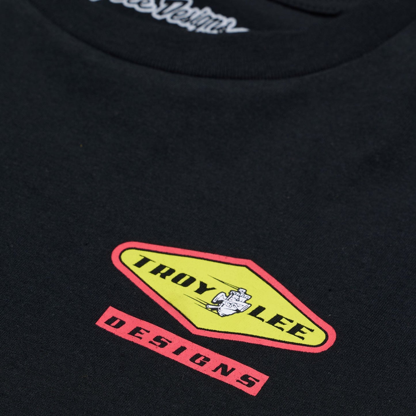 TLD Carb-Kurzarm-T-Shirt, Schwarz