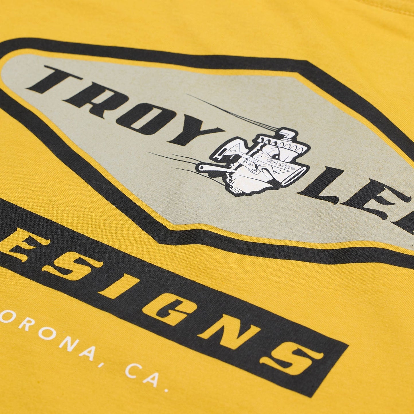 TLD Carb-Kurzarm-T‑Shirt, Gold