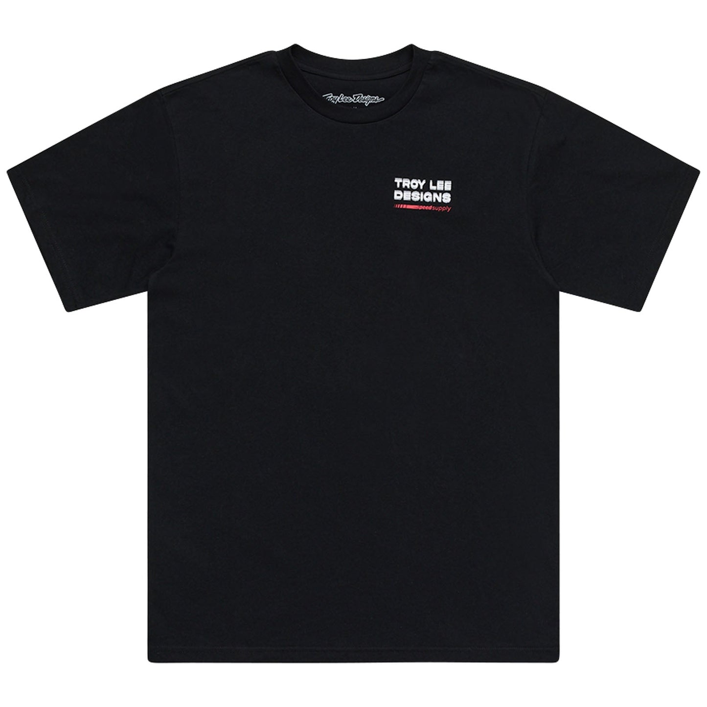 TLD Factory-Kurzarm-T‑Shirt, Schwarz