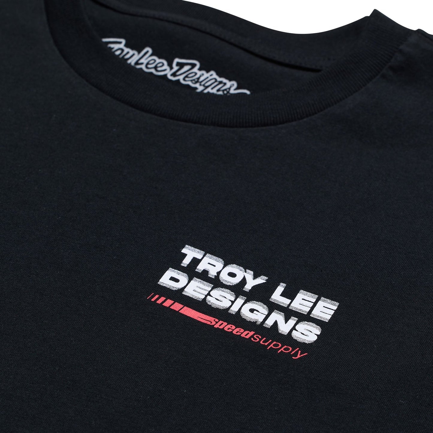 TLD Factory-Kurzarm-T‑Shirt, Schwarz