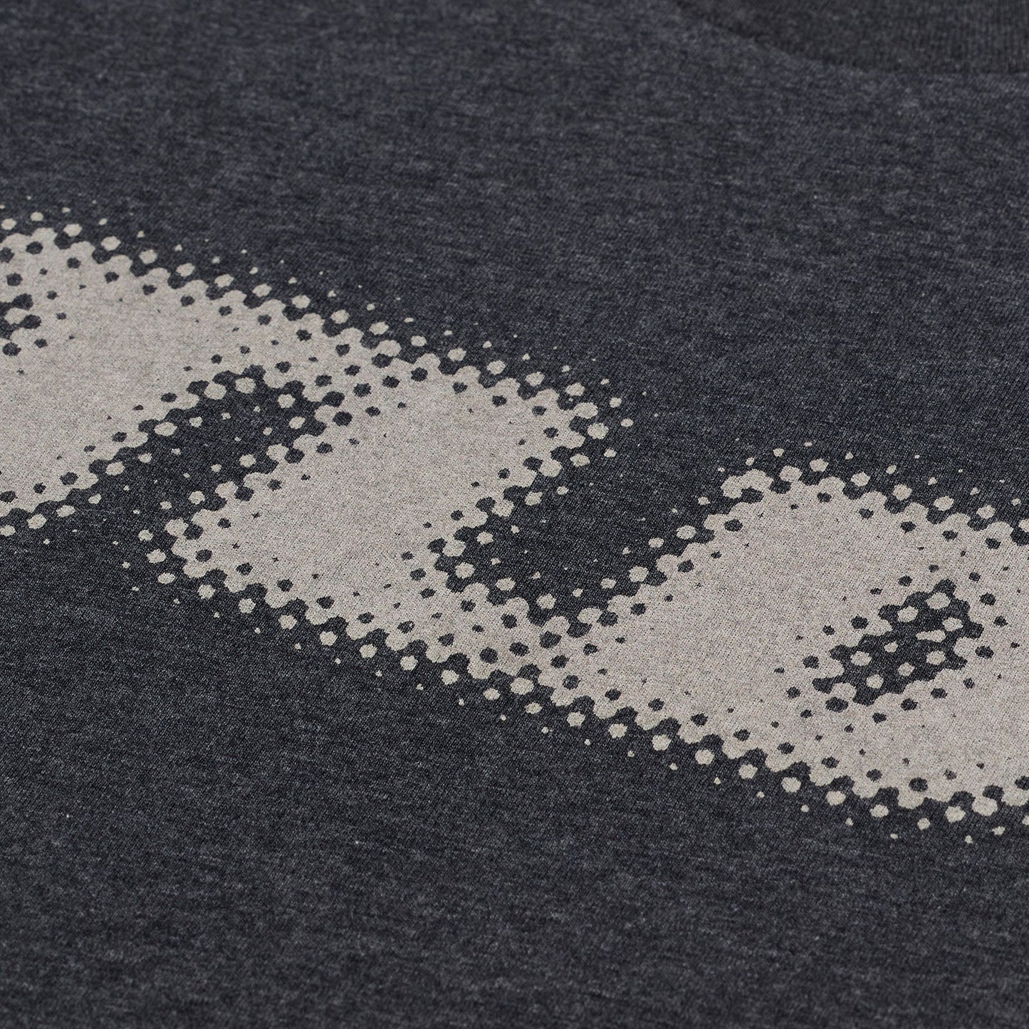 TLD Fade Out-Kurzarm-T‑Shirt, Black Heather