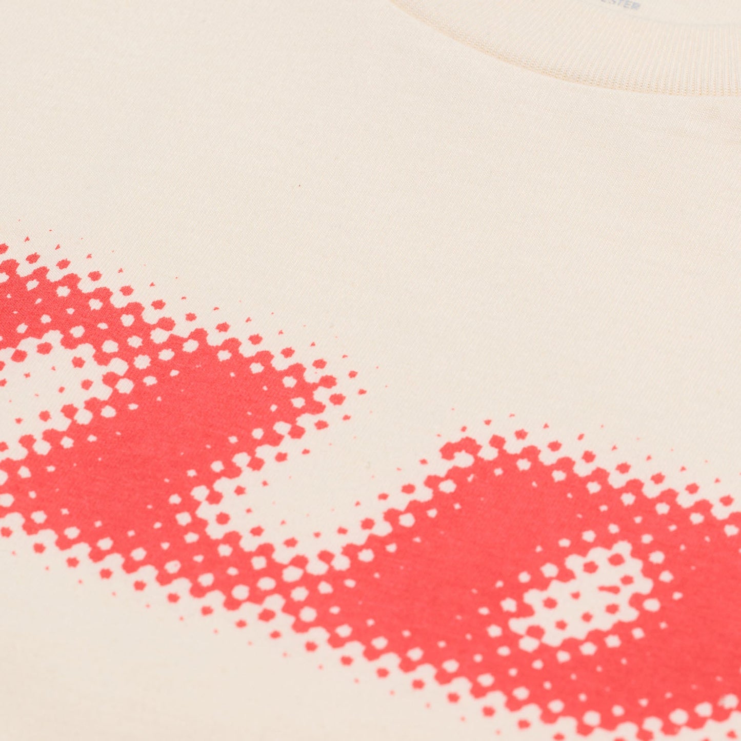 TLD Fade Out-Kurzarm-T‑Shirt, Vintage White