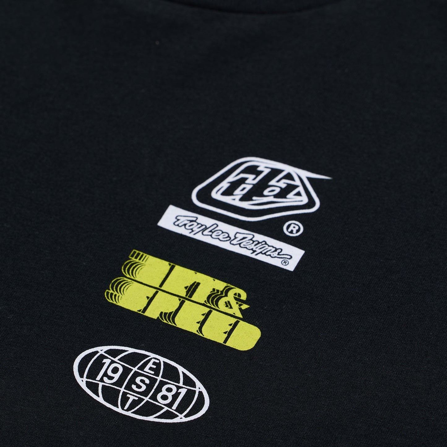 TLD Overload-Kurzarm-T‑Shirt, Schwarz