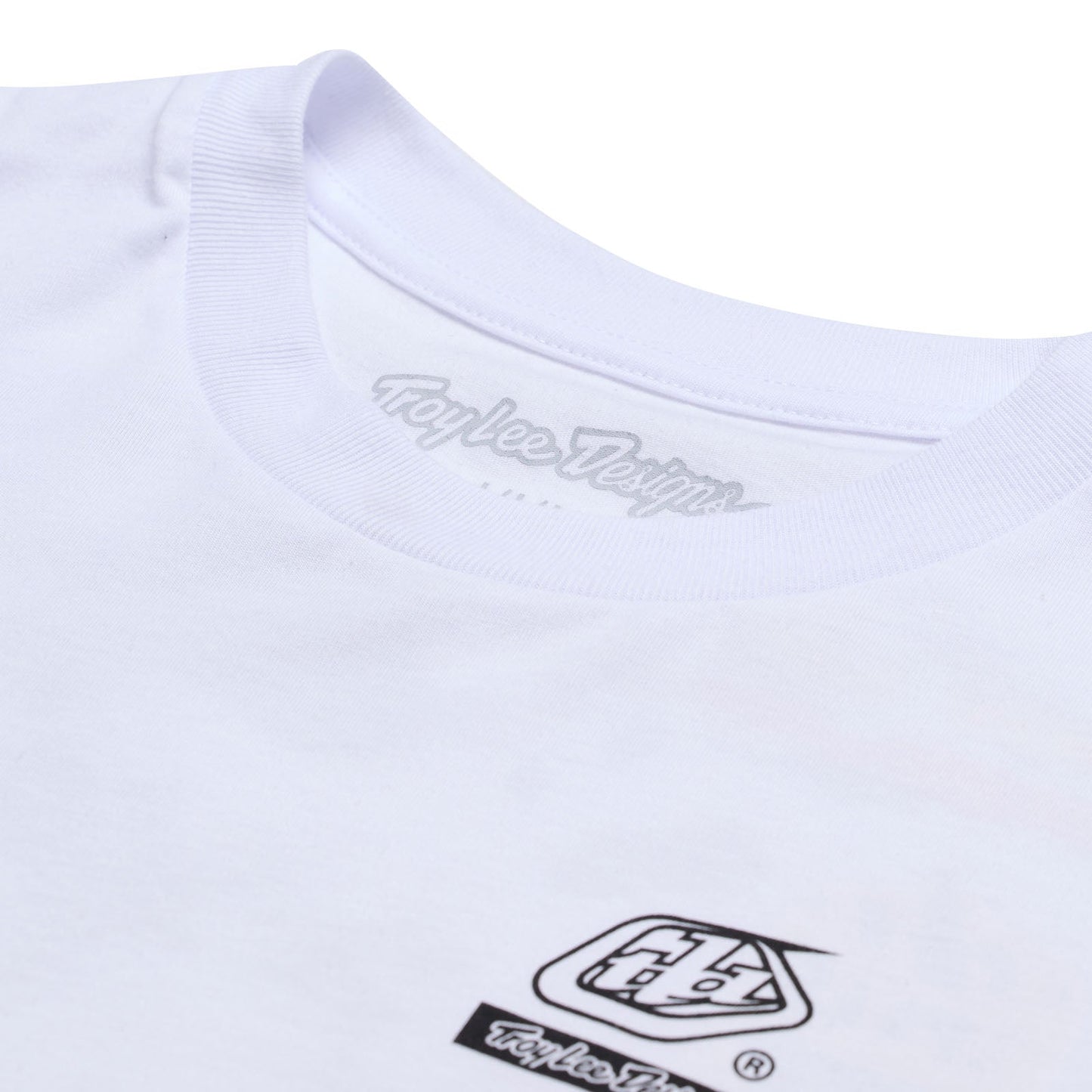 TLD Overload-Kurzarm-T‑Shirt, Weiß