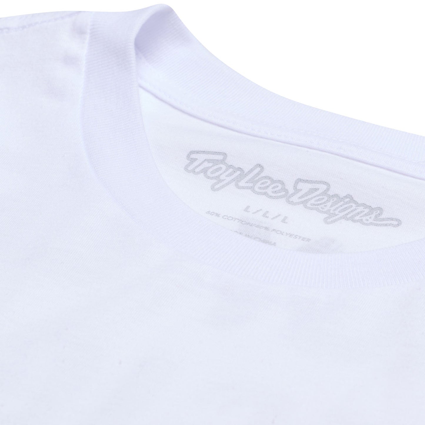 TLD Paint Shop-Kurzarm-T‑Shirt, Weiß