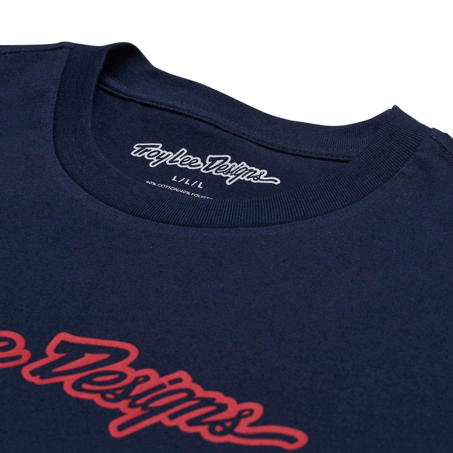 TLD Signature-Kurzarm-T-Shirt, Navy