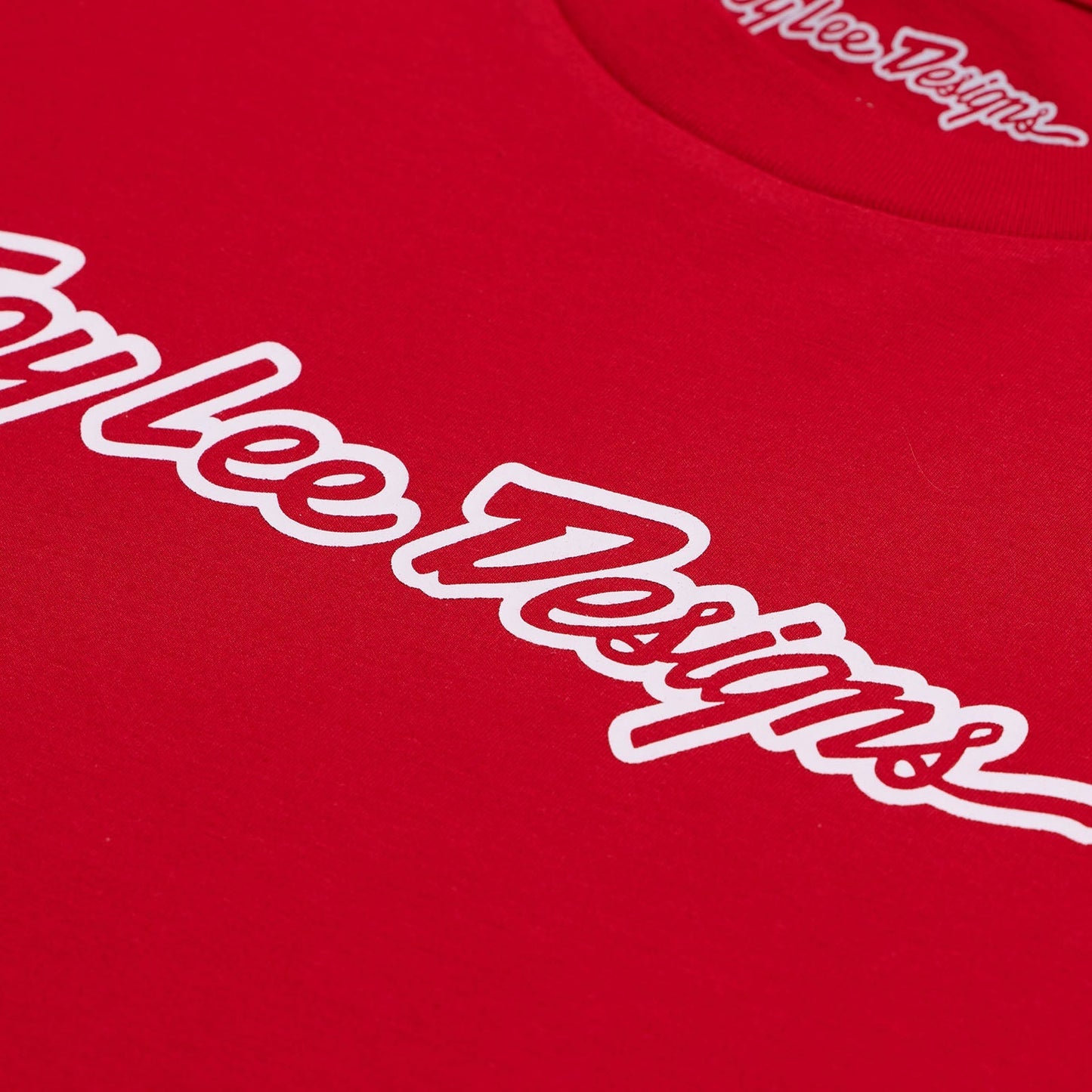 TLD Signature-Kurzarm-T-Shirt, Team Red