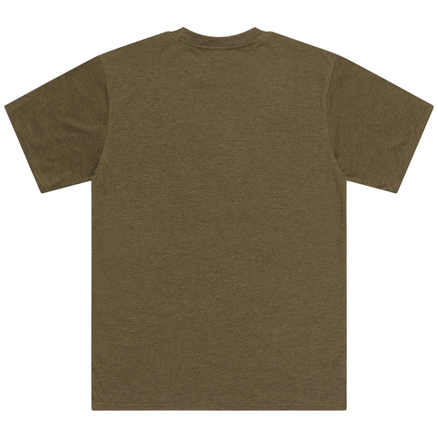 TLD Stamp-Kurzarm-T‑Shirt, Olive Heather