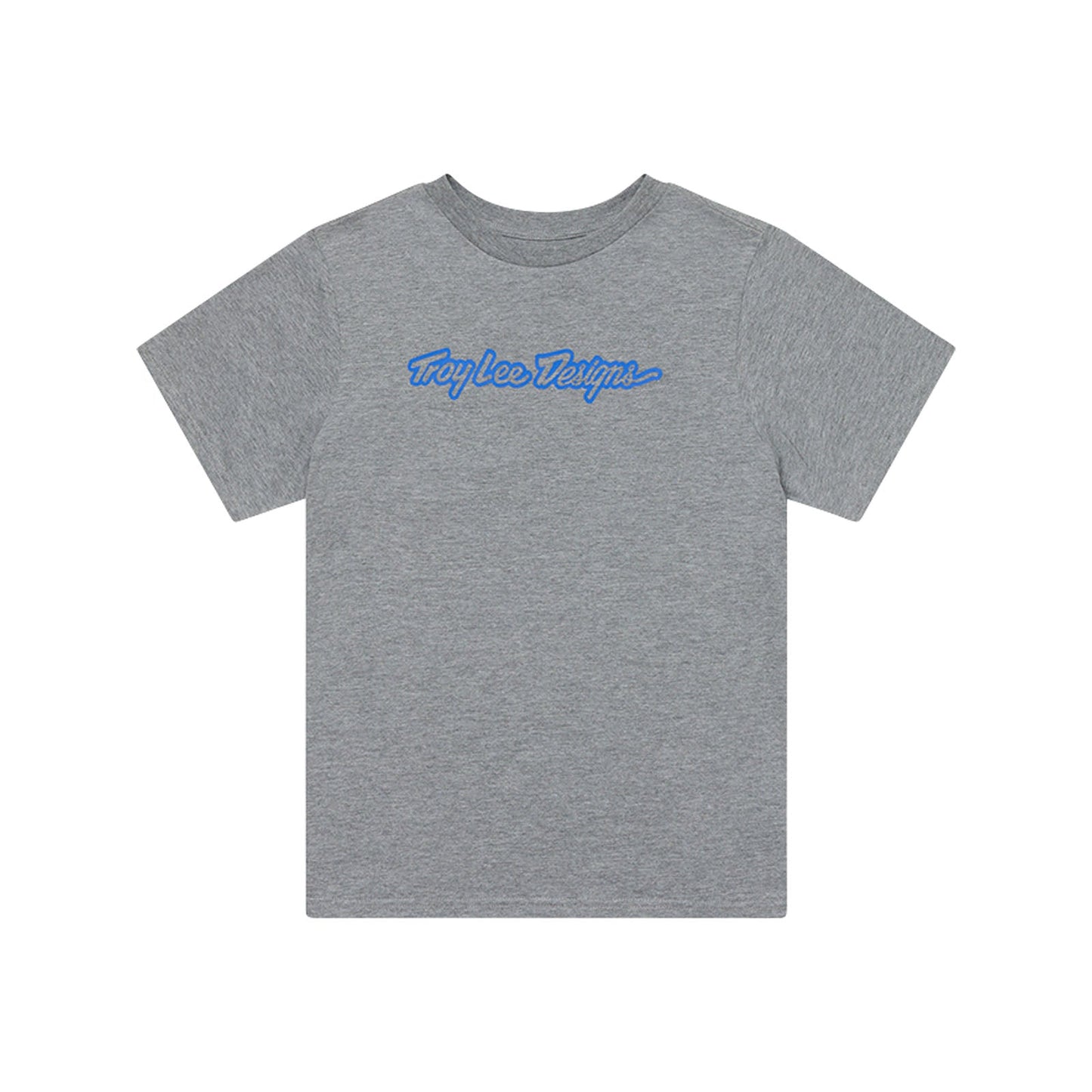 TLD Signature-Kurzarm-T‑Shirt für Damen, Grey Heather