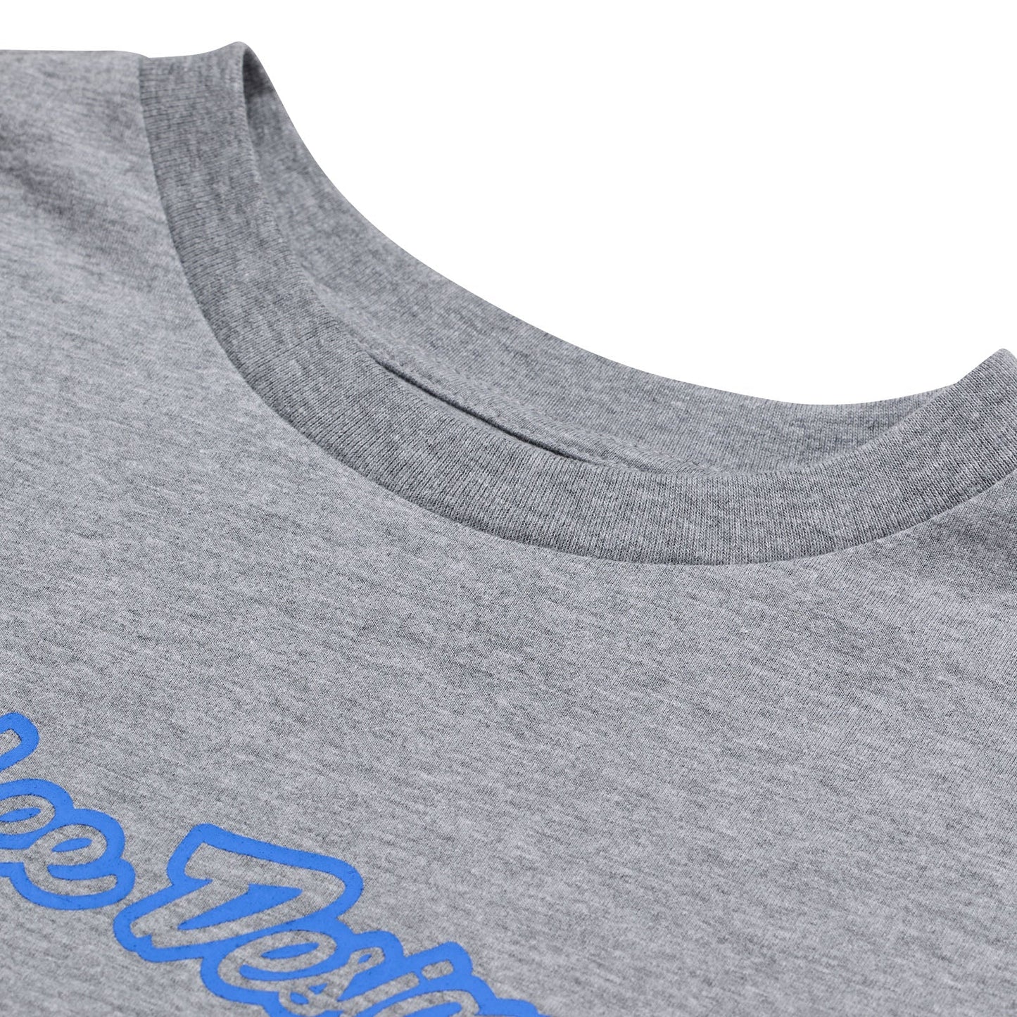 TLD Signature-Kurzarm-T‑Shirt für Damen, Grey Heather