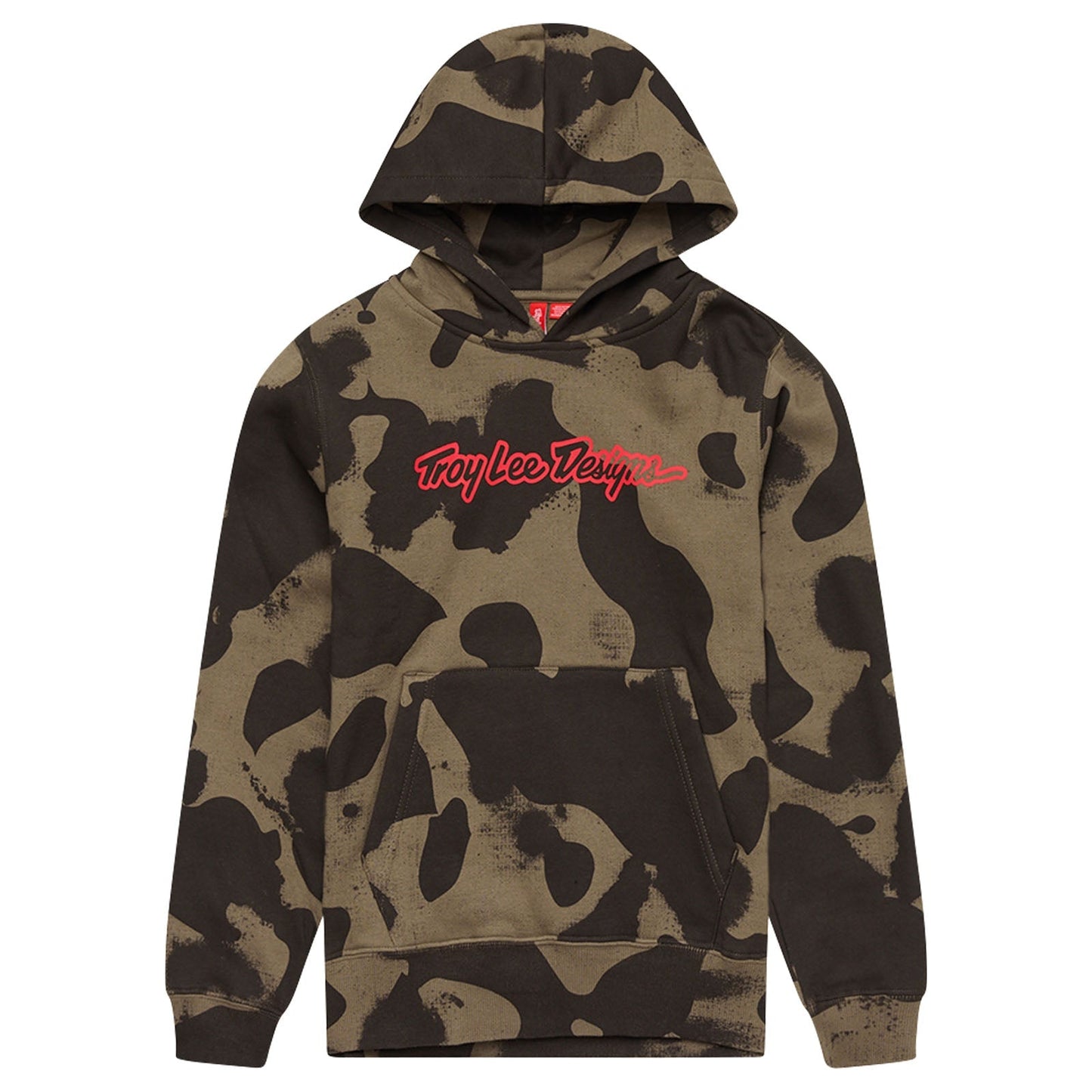 TLD Signature-Hoodie für Kinder, Olive Camo