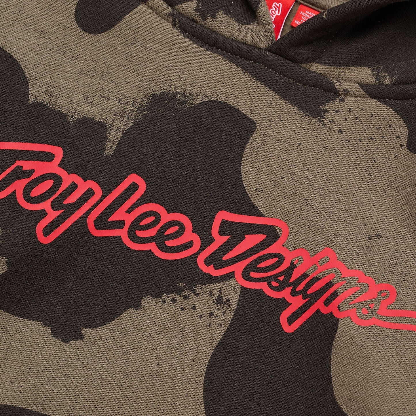 TLD Signature-Hoodie für Kinder, Olive Camo