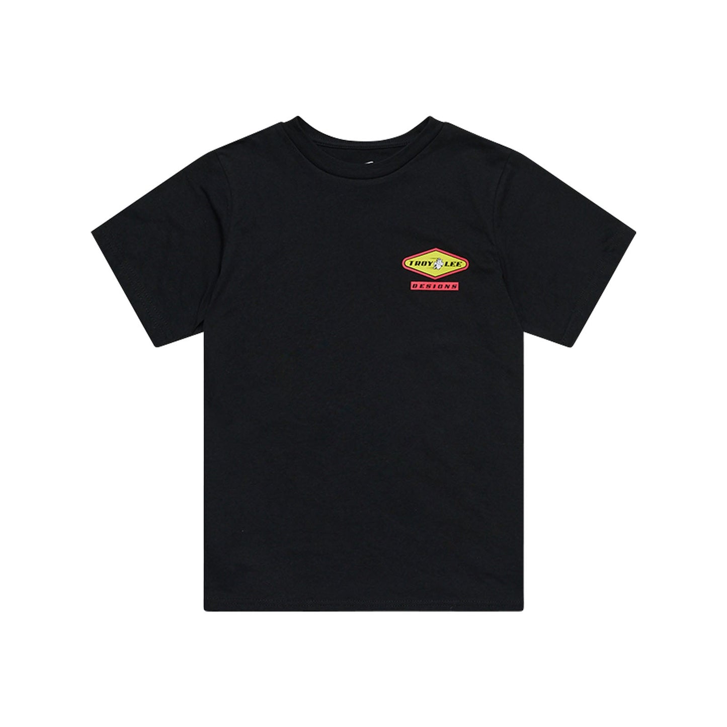 TLD Carb-Kurzarm-T‑Shirt für Kinder, Schwarz