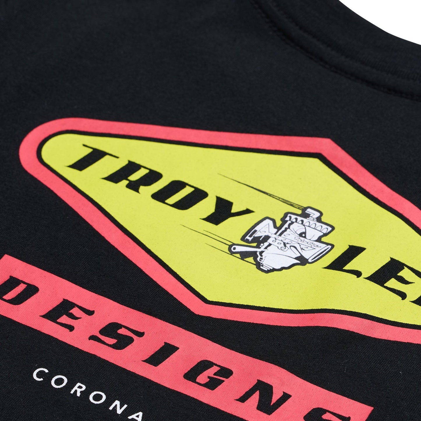 TLD Carb-Kurzarm-T‑Shirt für Kinder, Schwarz