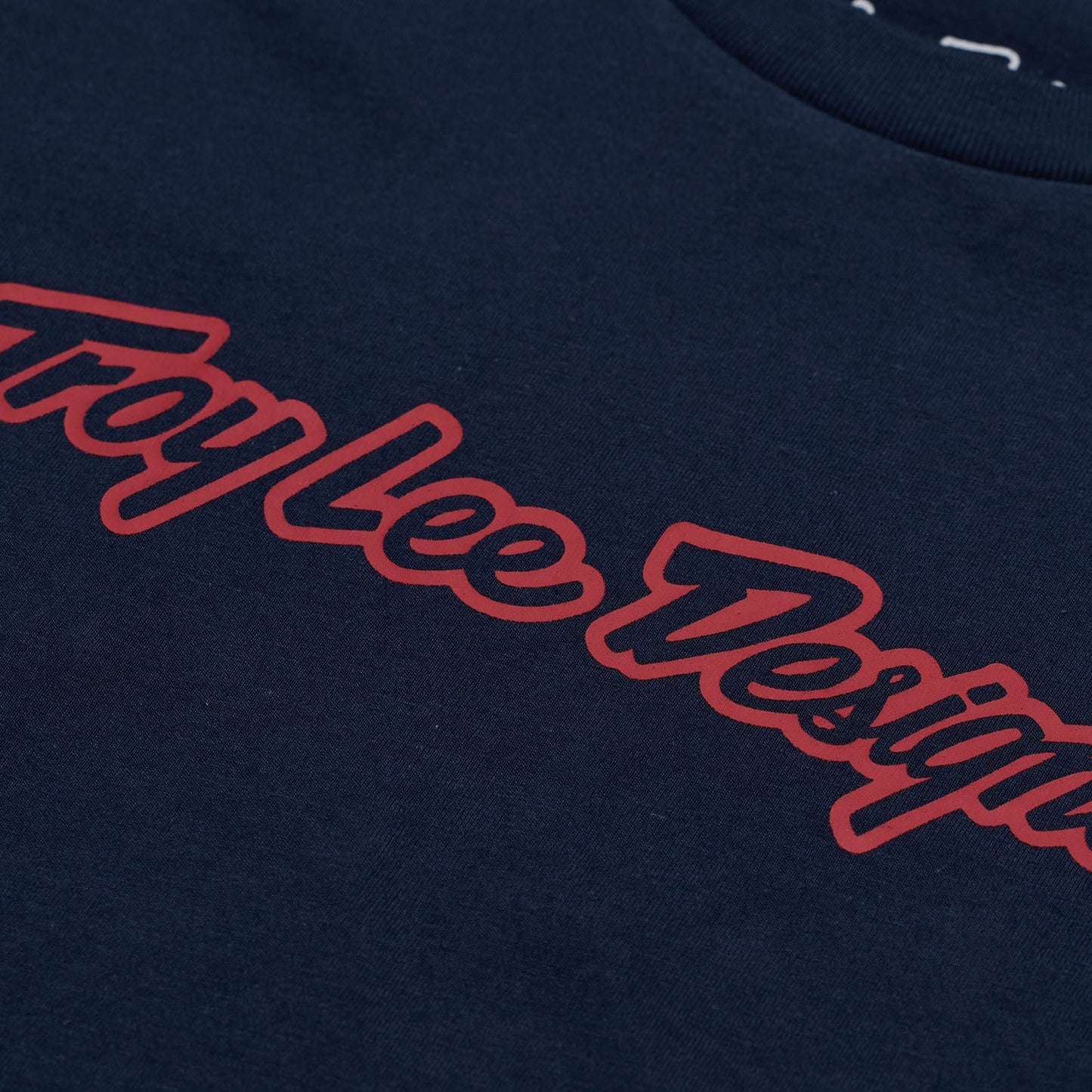 TLD Signature-T-Shirt (kurzärmelig) für Kinder, navyblau