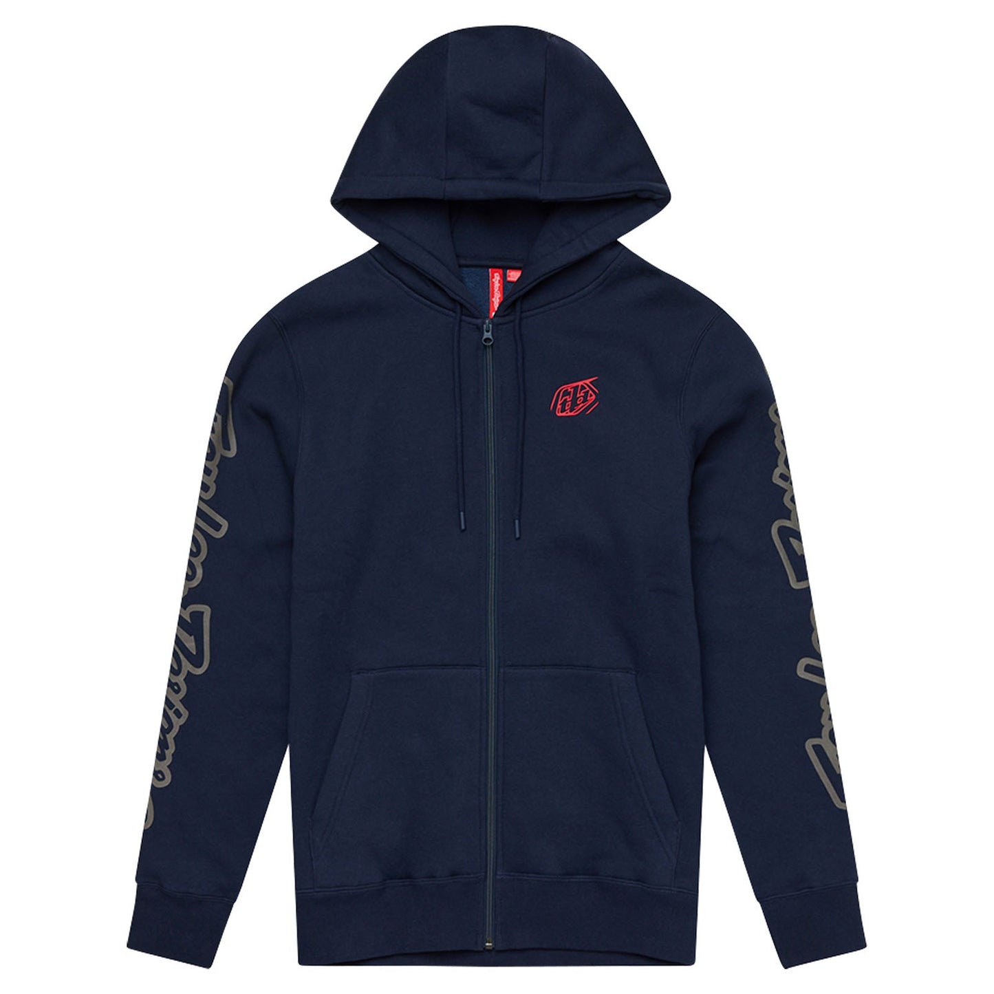 TLD Branded-Hoodie mit Reißverschluss, Navy