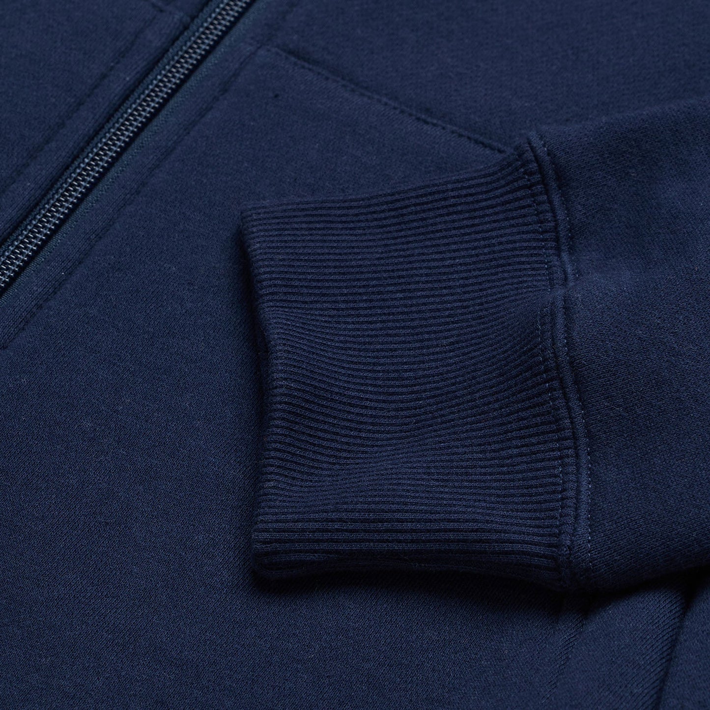 TLD Branded-Hoodie mit Reißverschluss, Navy